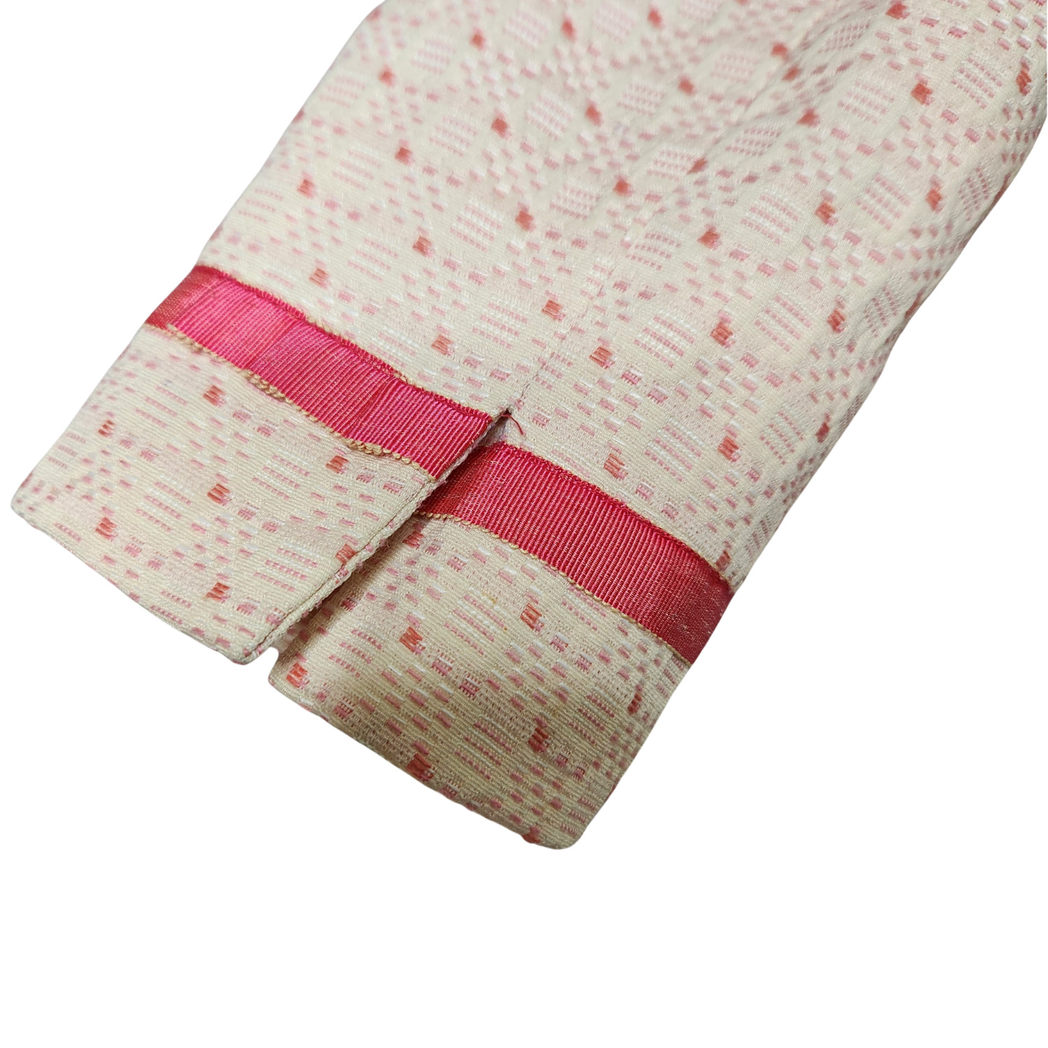 Nipon Boutique Brocade Skirt Jacket Suit Vintage Designer 2 Piece Pink Womens 6