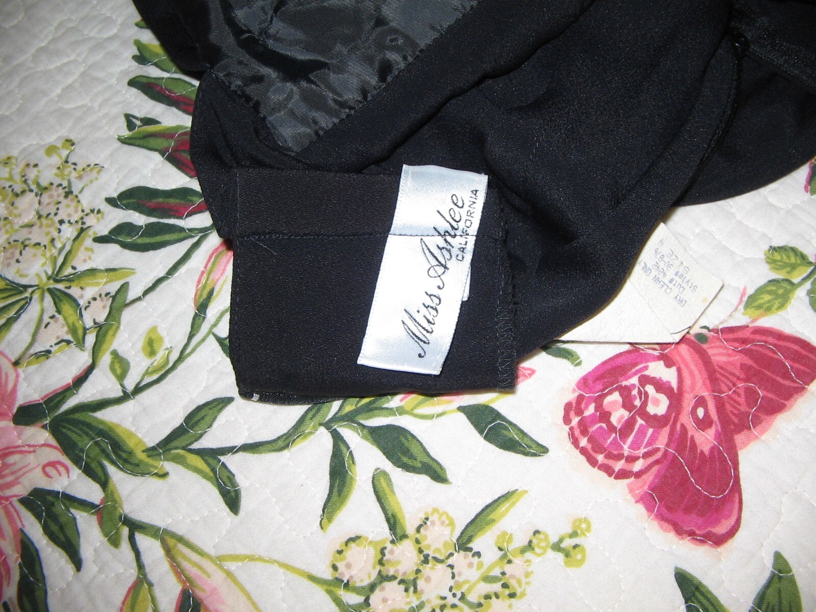VINTAGE BLACK JUMPSUIT NAUTICAL GOLD BRAID & BUTTONS SZ 4 MISS ASHLEE SEXY