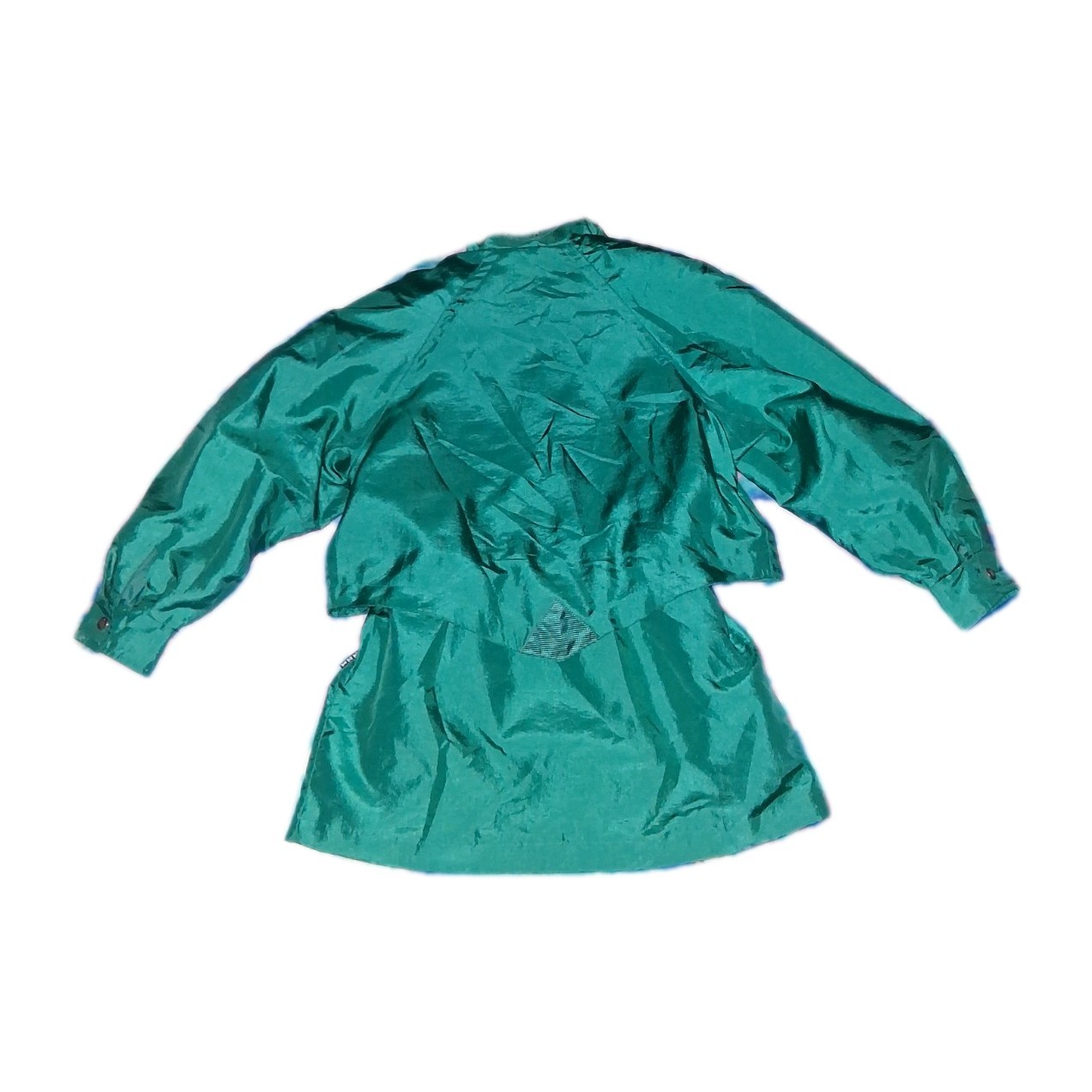 Innovations By Izzi Vtg80s Transformative Teal Jacket Activewear Streetwear Sz S