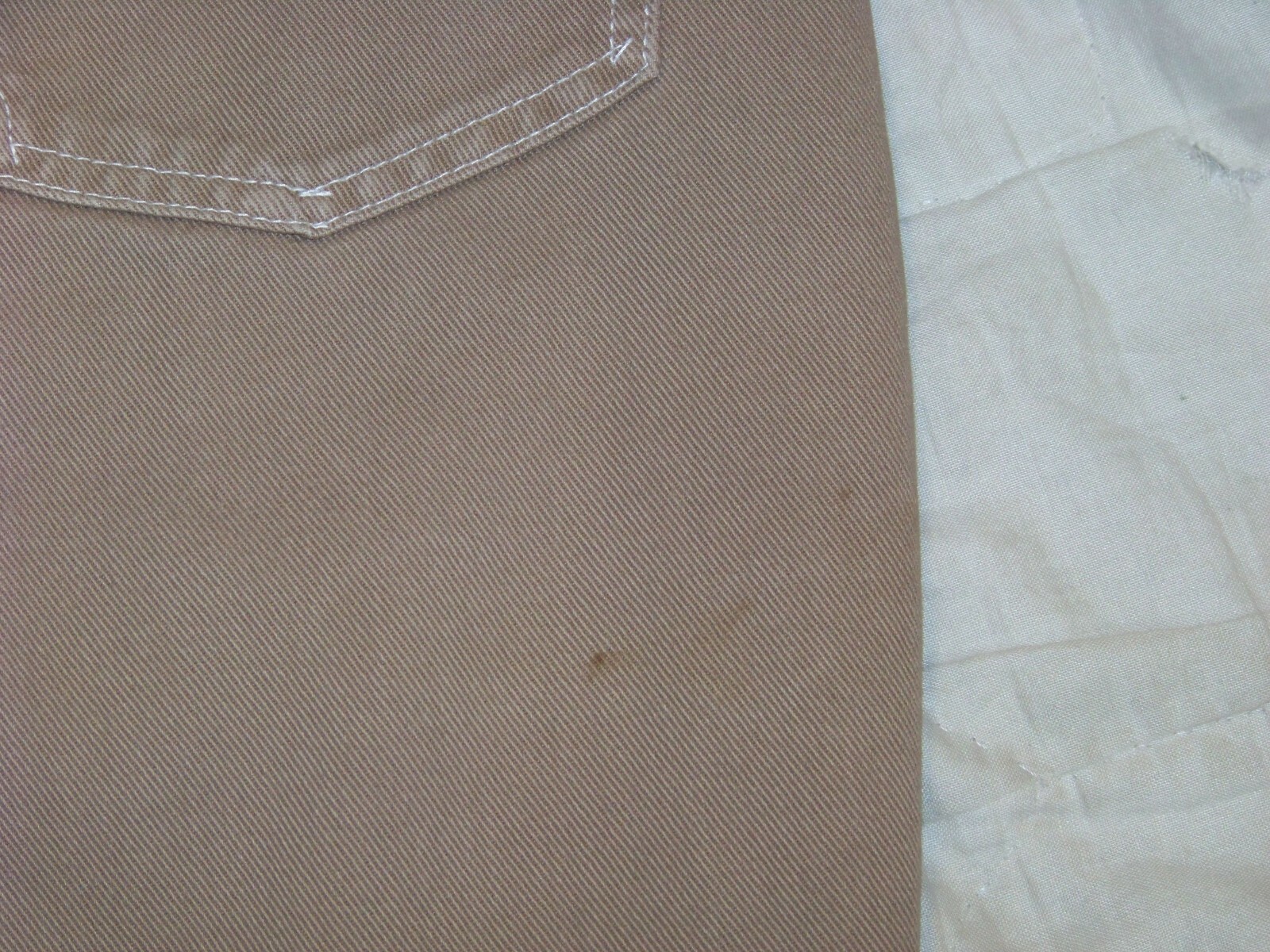 Women’s Vintage Moda Int’l The London Jean – Size 10 – 27 x 31 – Khaki Denim
