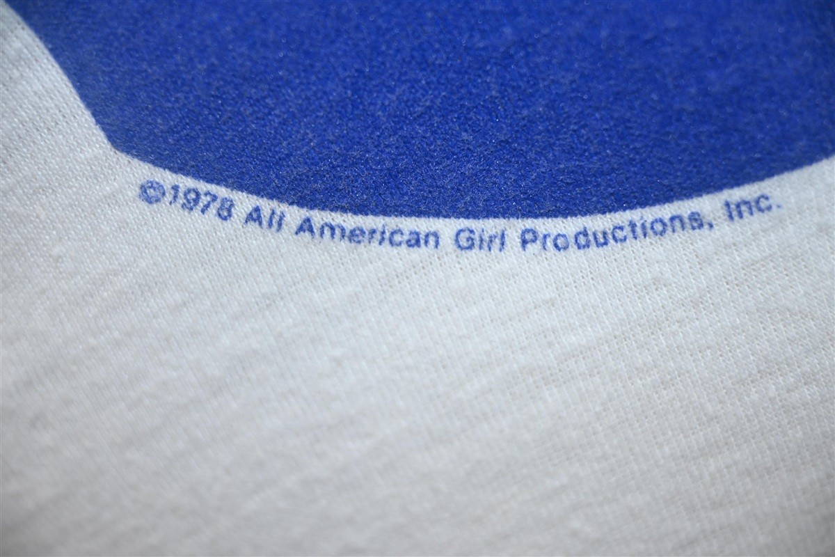 vintage 70s THE ALL AMERICAN GIRL ABC-TV FALL 1978 RIB KNIT t-shirt WOMEN’S S