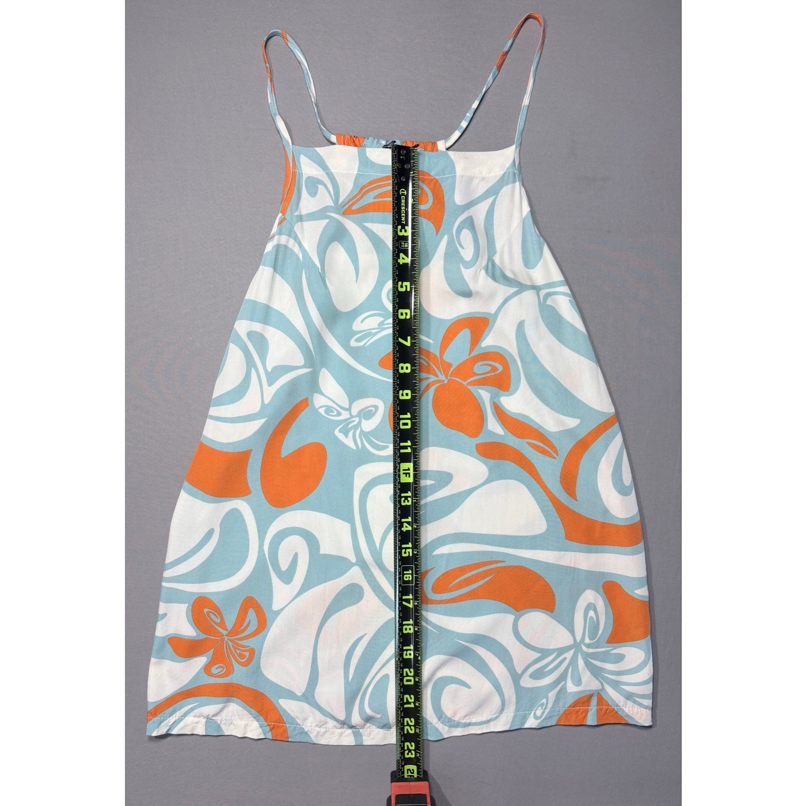Vintage Local Design Made In Hawaii Funky Retro Racer Back Flowy Top Women’s XS