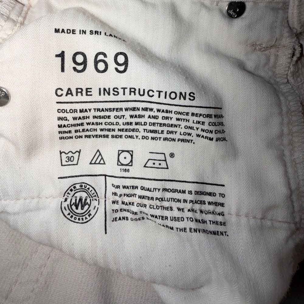 Gap 1969 Corduroy A-Line Mini Skirt Beige Women’s Size 26