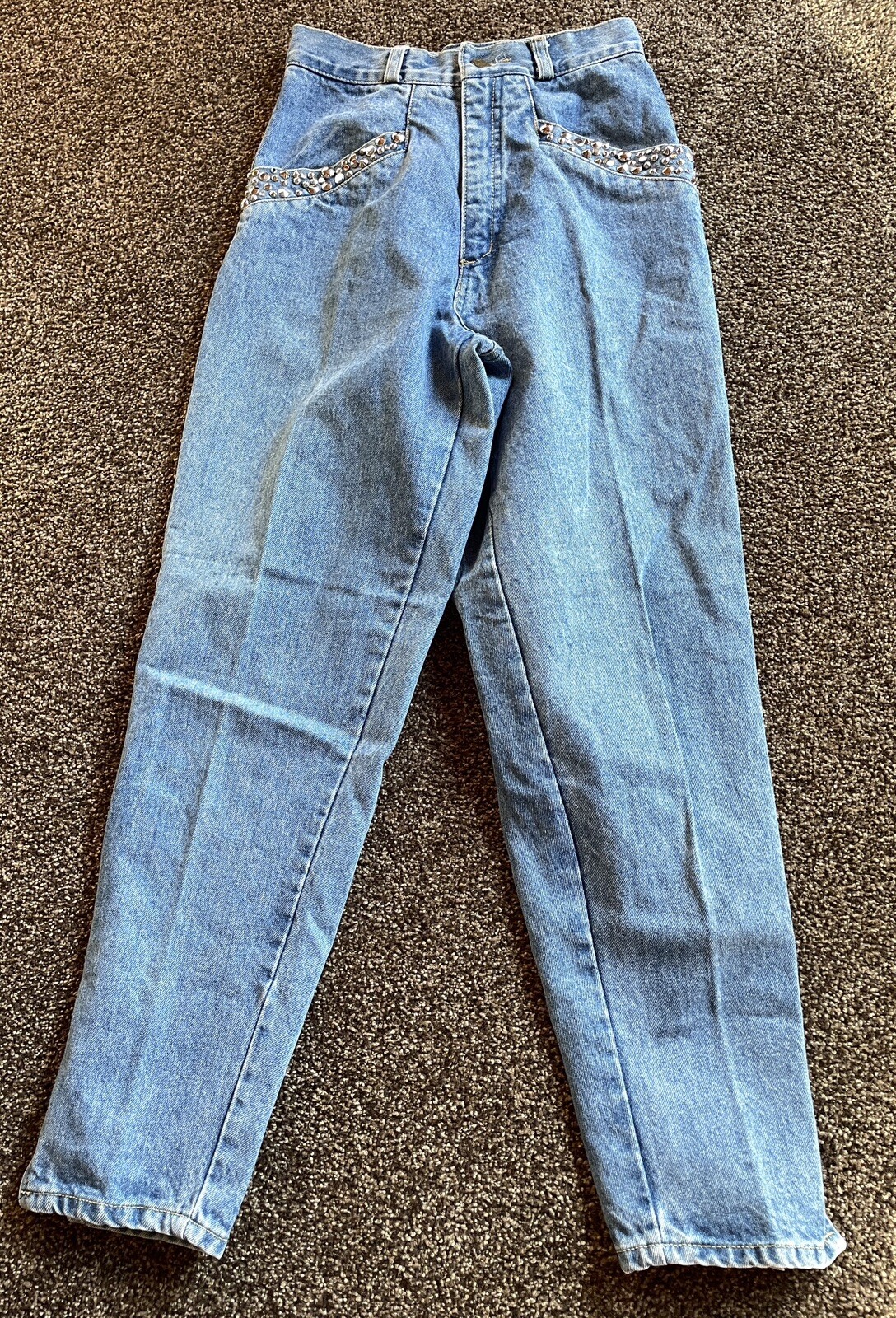 Women’s Juniors Vintage Denim Blue Jeans Yes Clothing Co California Size 7