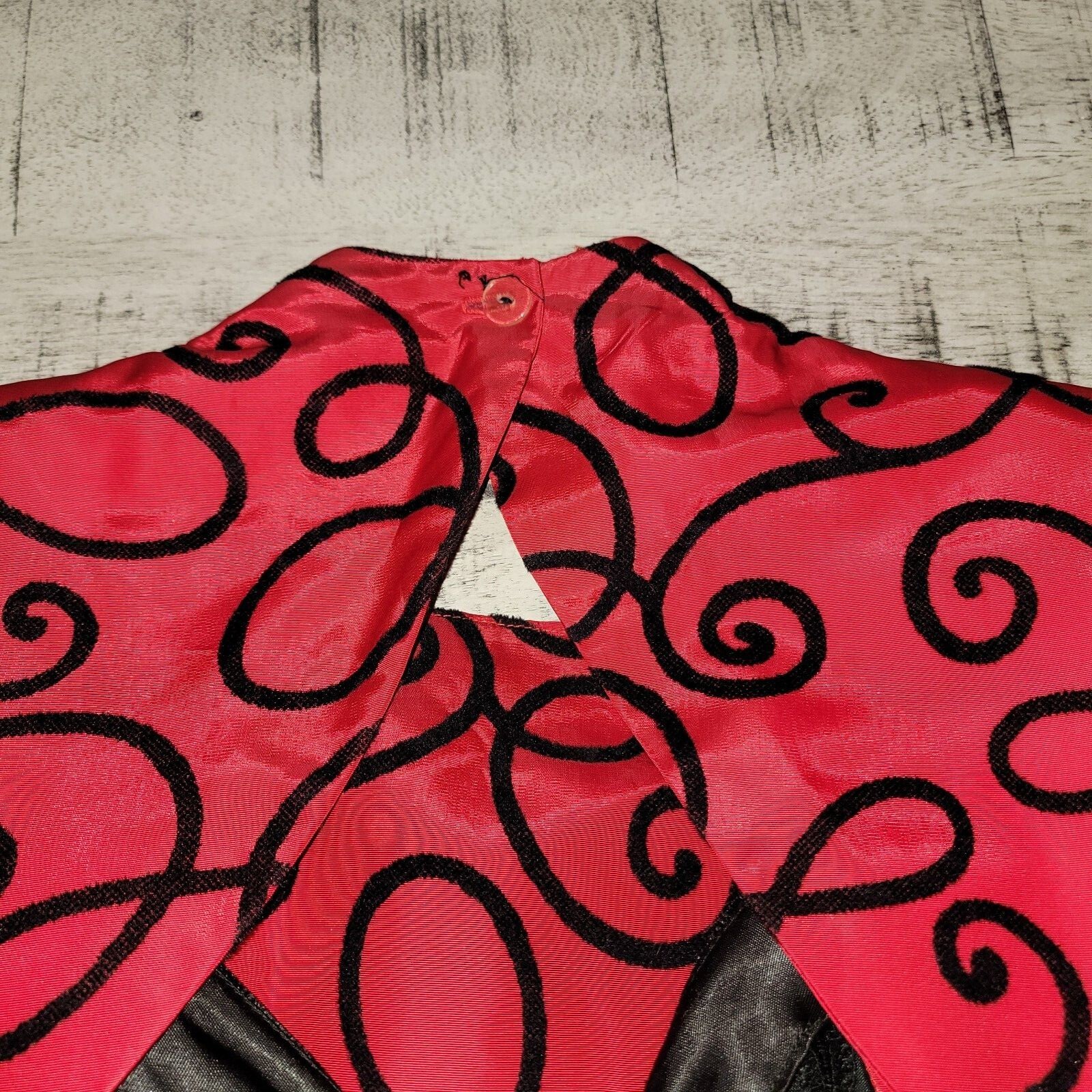 Vintage Gunne Sax Vintage Velour Embossed Cocktail Formal Dress with Sleeves