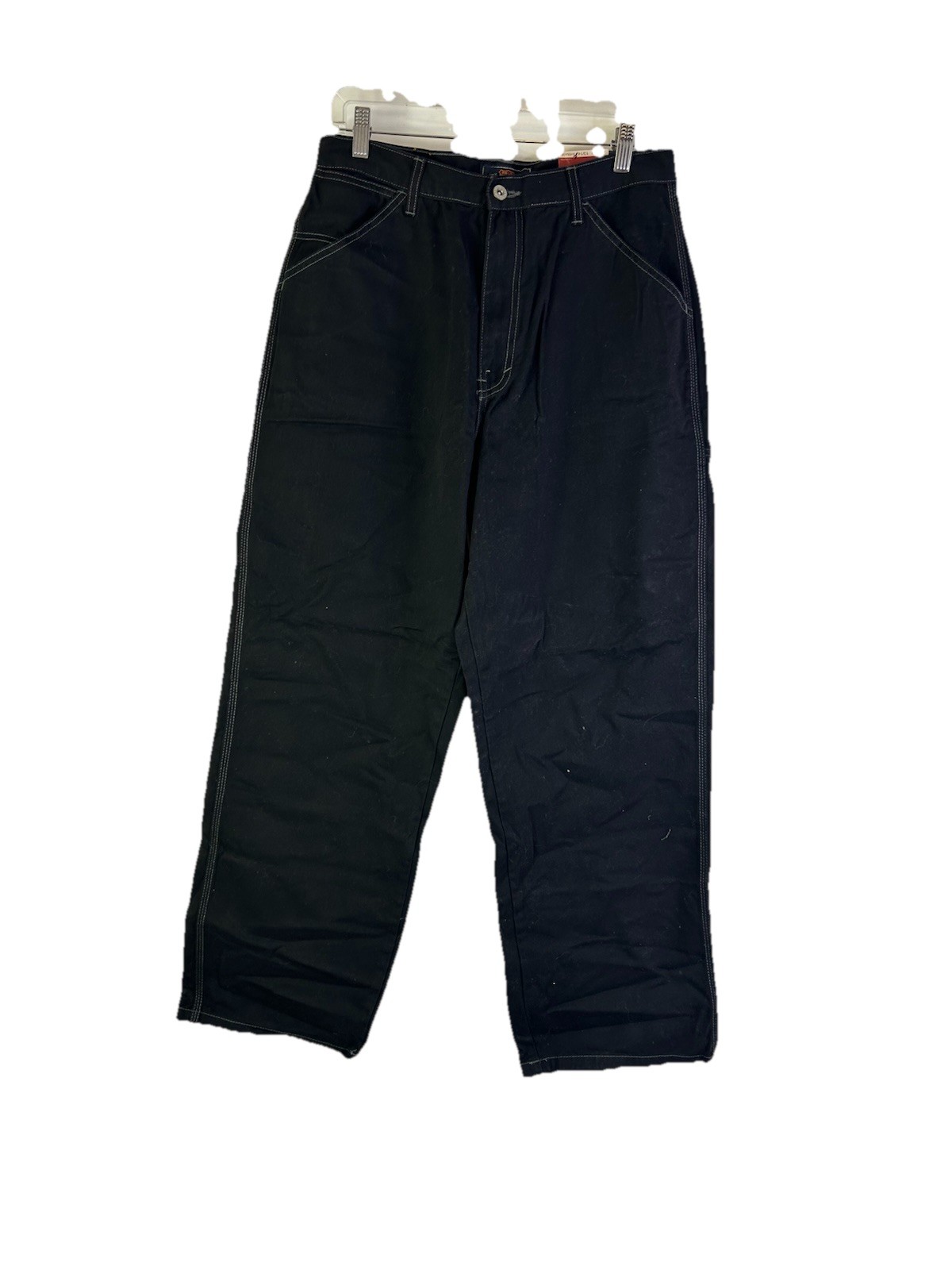 Deadstock Y2K Womens 14 Baggy Wide Leg Black Jeans JNCO Skater Grunge