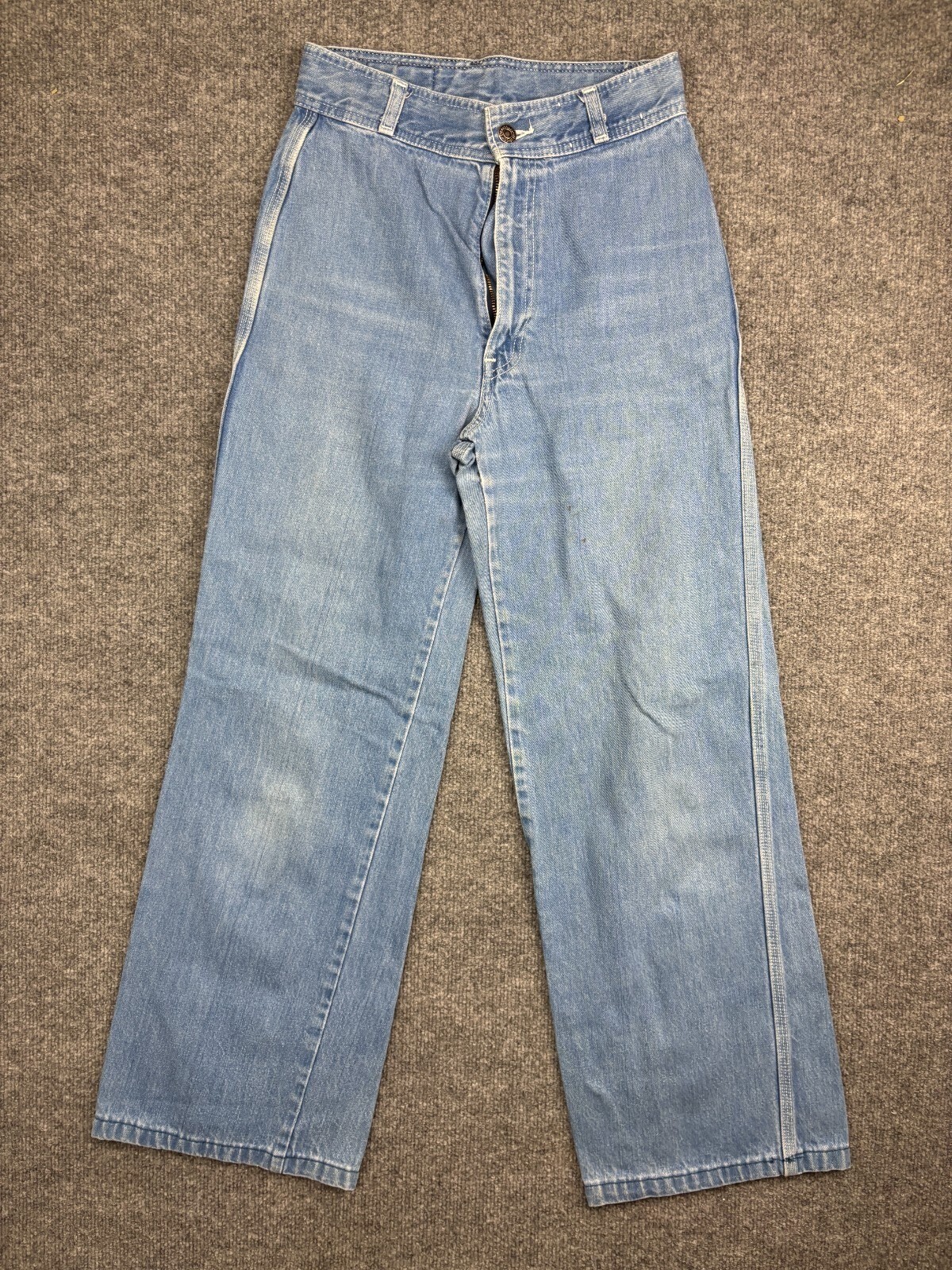 Vintage 1970s Levi’s Texas Riders Jeans Women’s 11 Blue Western Cowgirl USA Made
