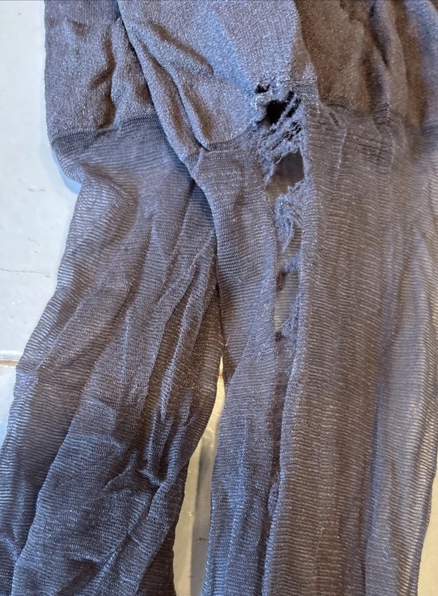 70-Piece Vtg Pantyhose Lot: Knee, Full, Queen-A, DKNY, Sheer, Hanes, Buff Black