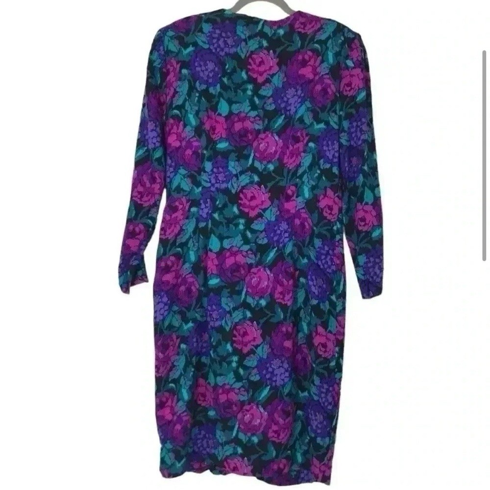 VINTAGE MODEST DRESS BUNDLE 10–14 FLORAL STRIPED BUTTON DOWN ELEGANT 90s STYLE