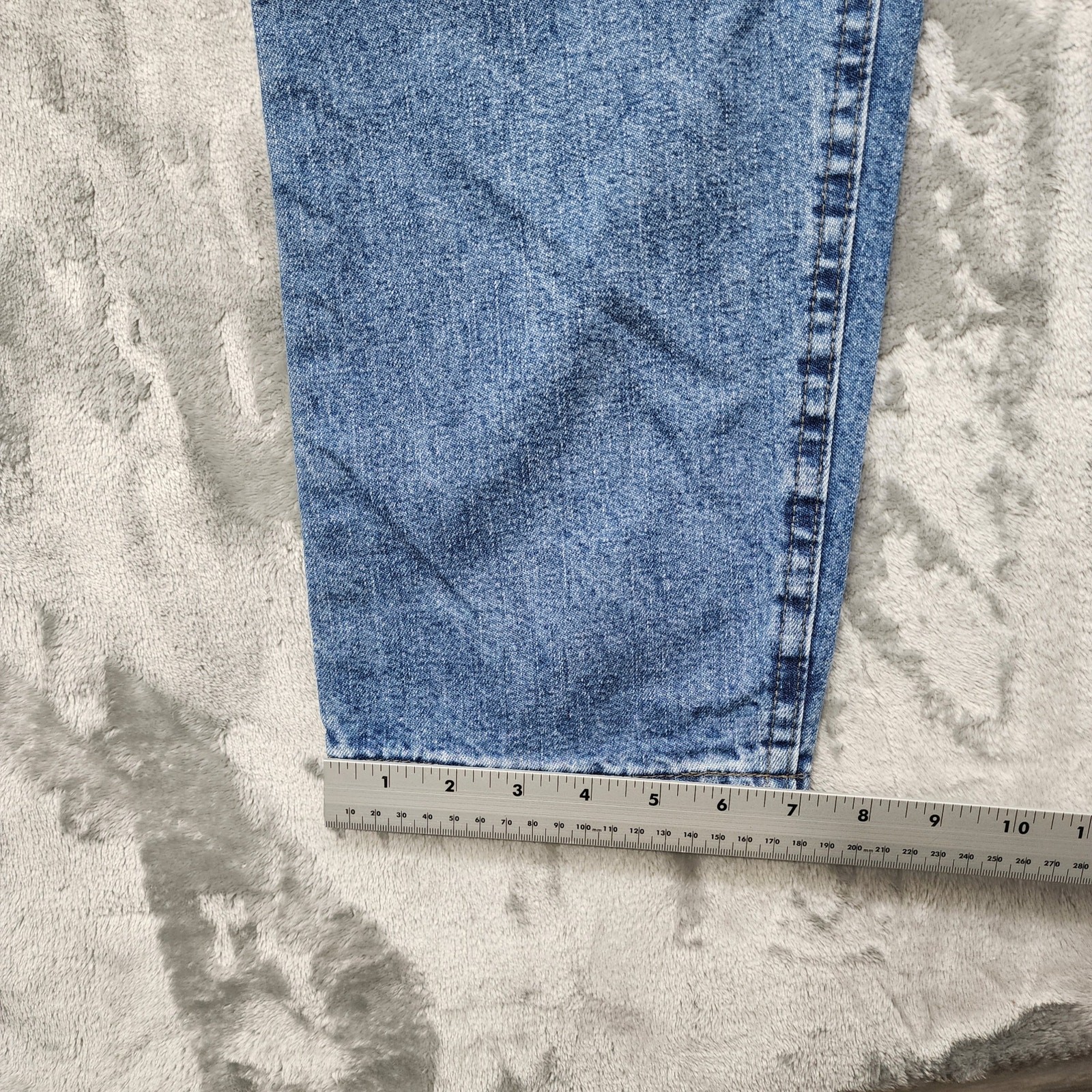 Vintage 90s LEE Riders Jeans Womens 18WL LONG Blue High Rise Tapered Leg Mom