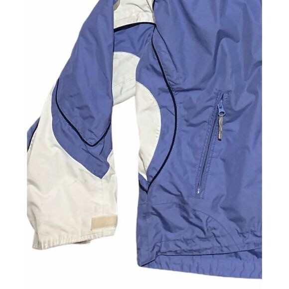 Hard Corps Womens Snowboard Ski Jacket Size 14 Purple White Outdoor Winter