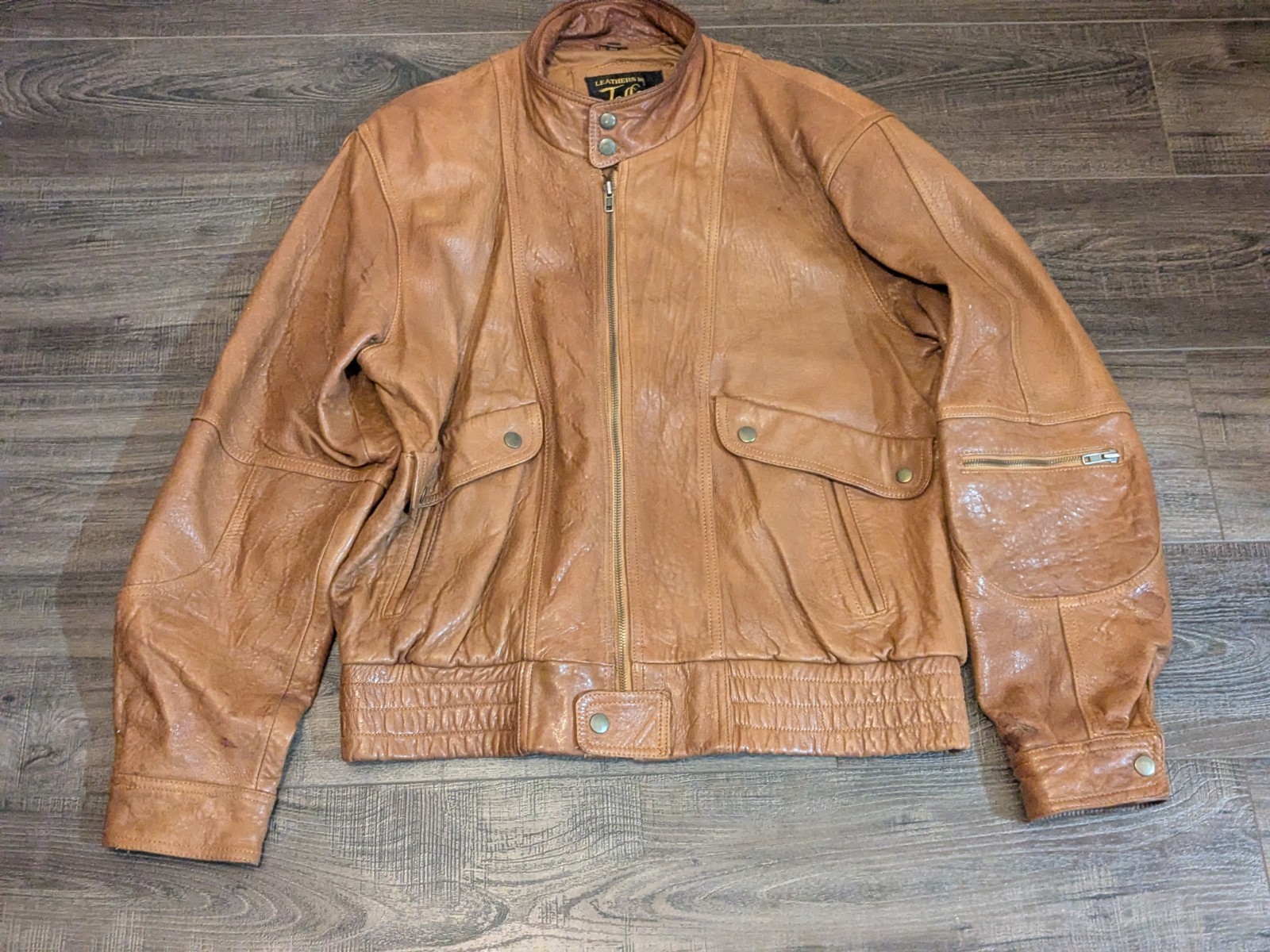 Vintage Leathers by Jeffery Men’s Jacket Size 44
