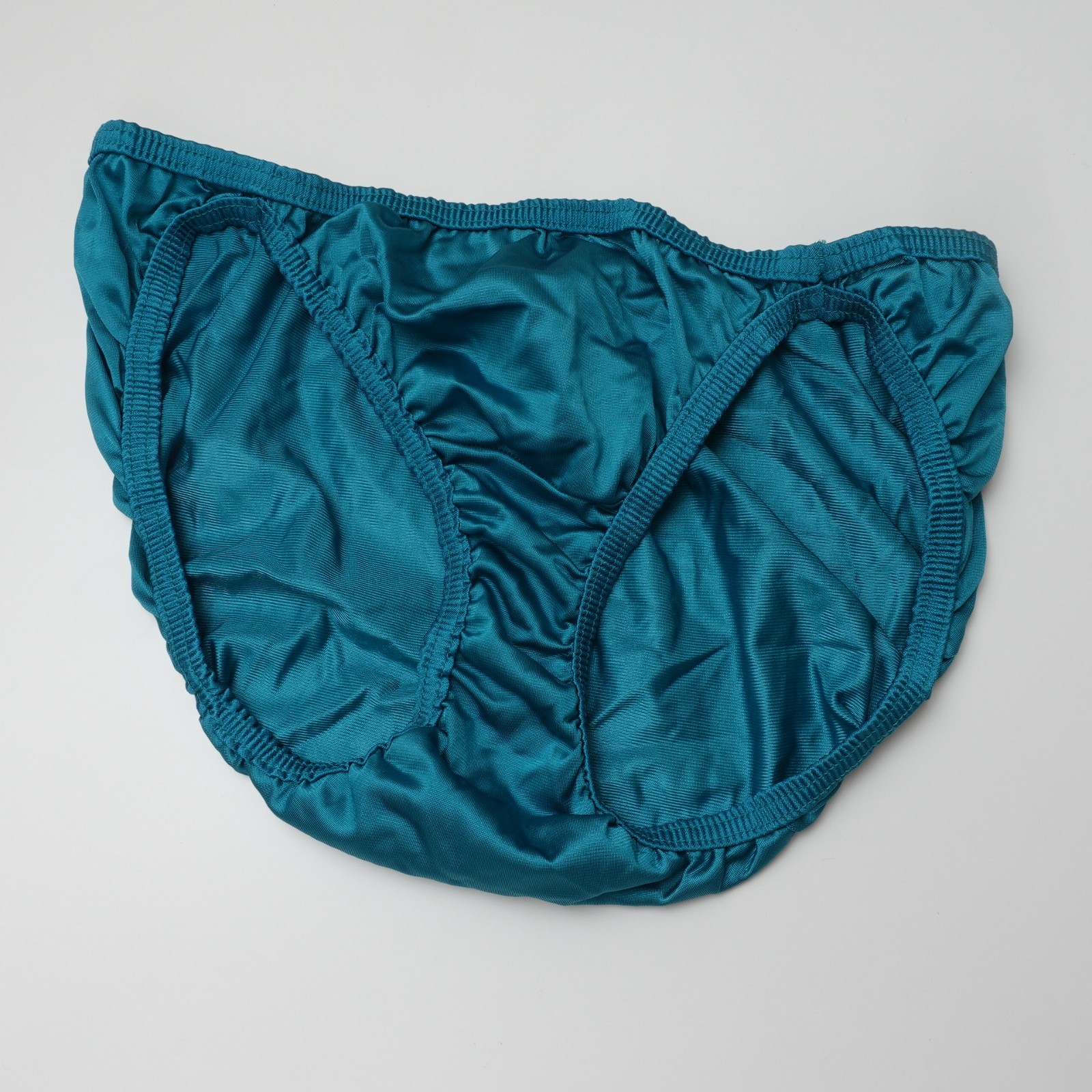 Vintage Henson Knickernicks Panties Green Teal Petite Small 1970s 80s