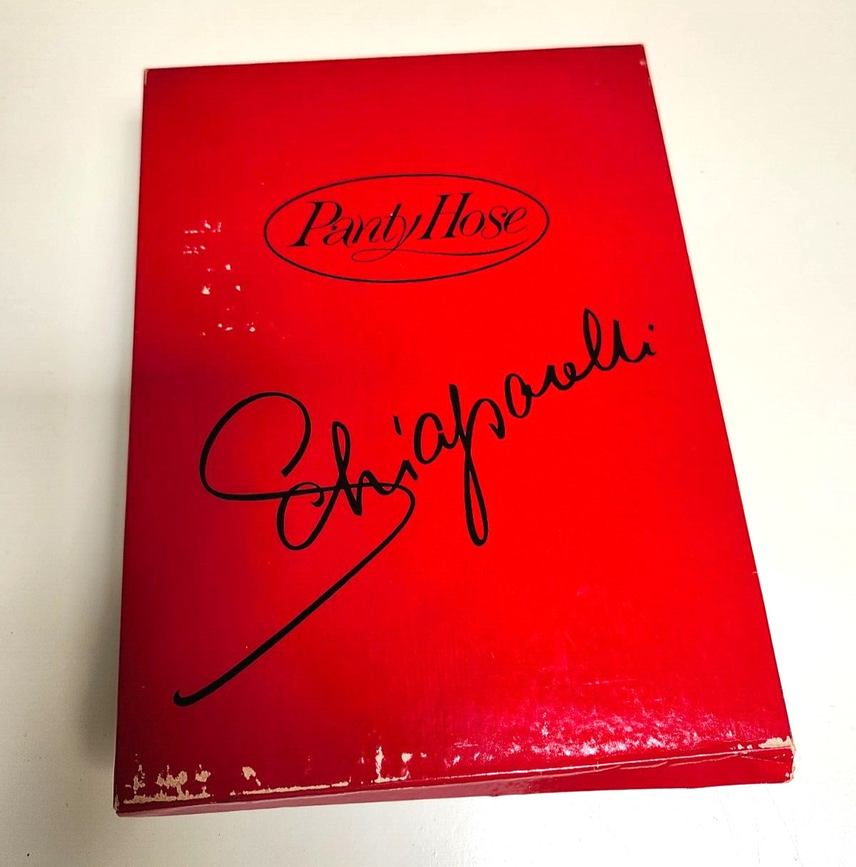Vintage Schiaparelli Sandalfoot Pantyhose Witchcraft Medium NOS 4 pairs