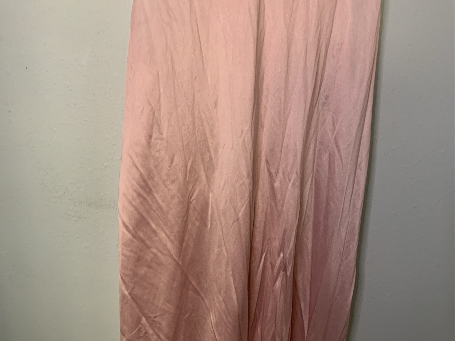 Vintage Vanity Fair Floral Lace Trim Nightgown Pink SZ M 38″ Chest Coquette 3