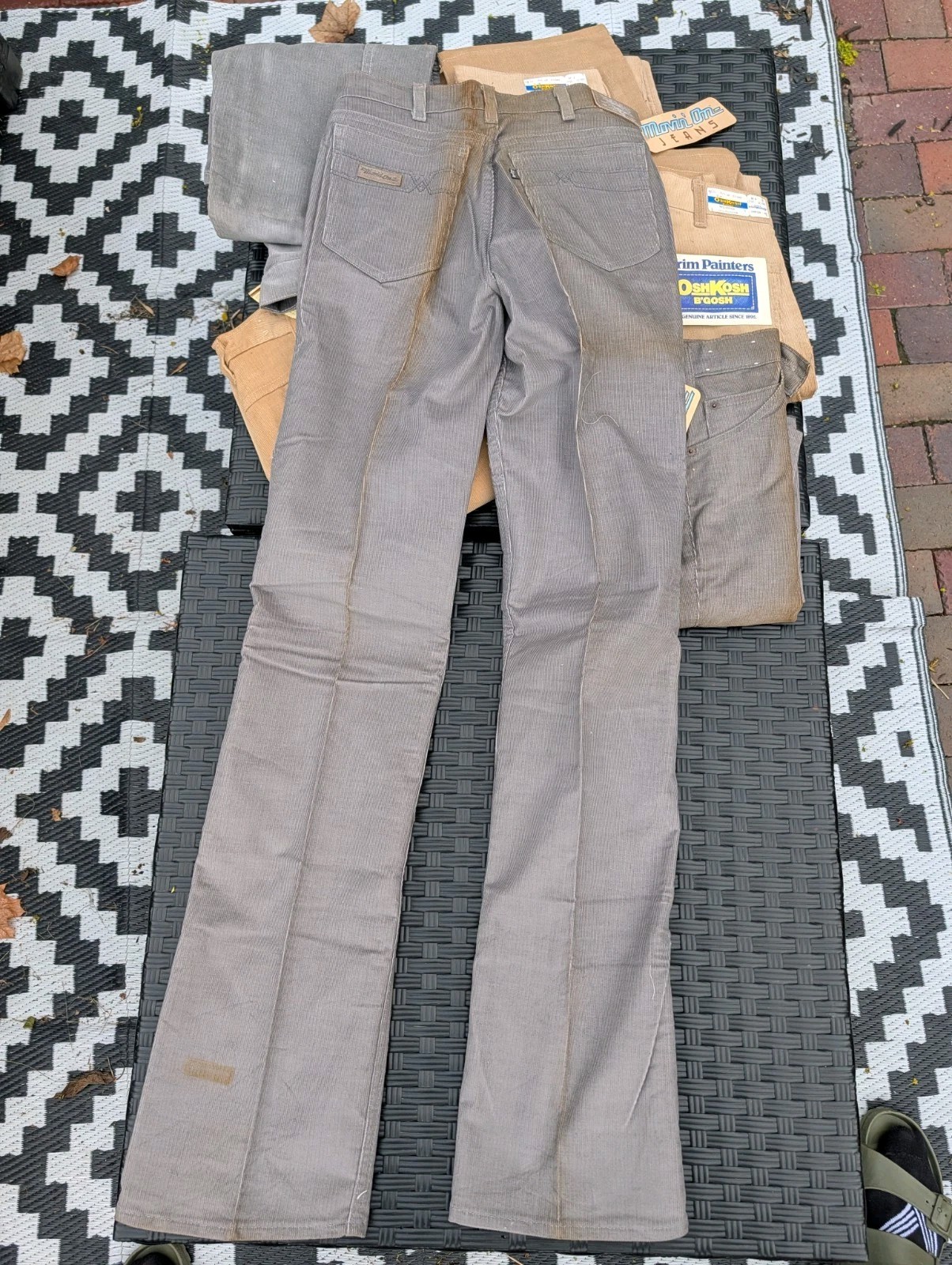 Vtg Lot NOS Levi’s Oshkosh Sedgefield Women’s Corduroy Pants USA Wholesale NWT