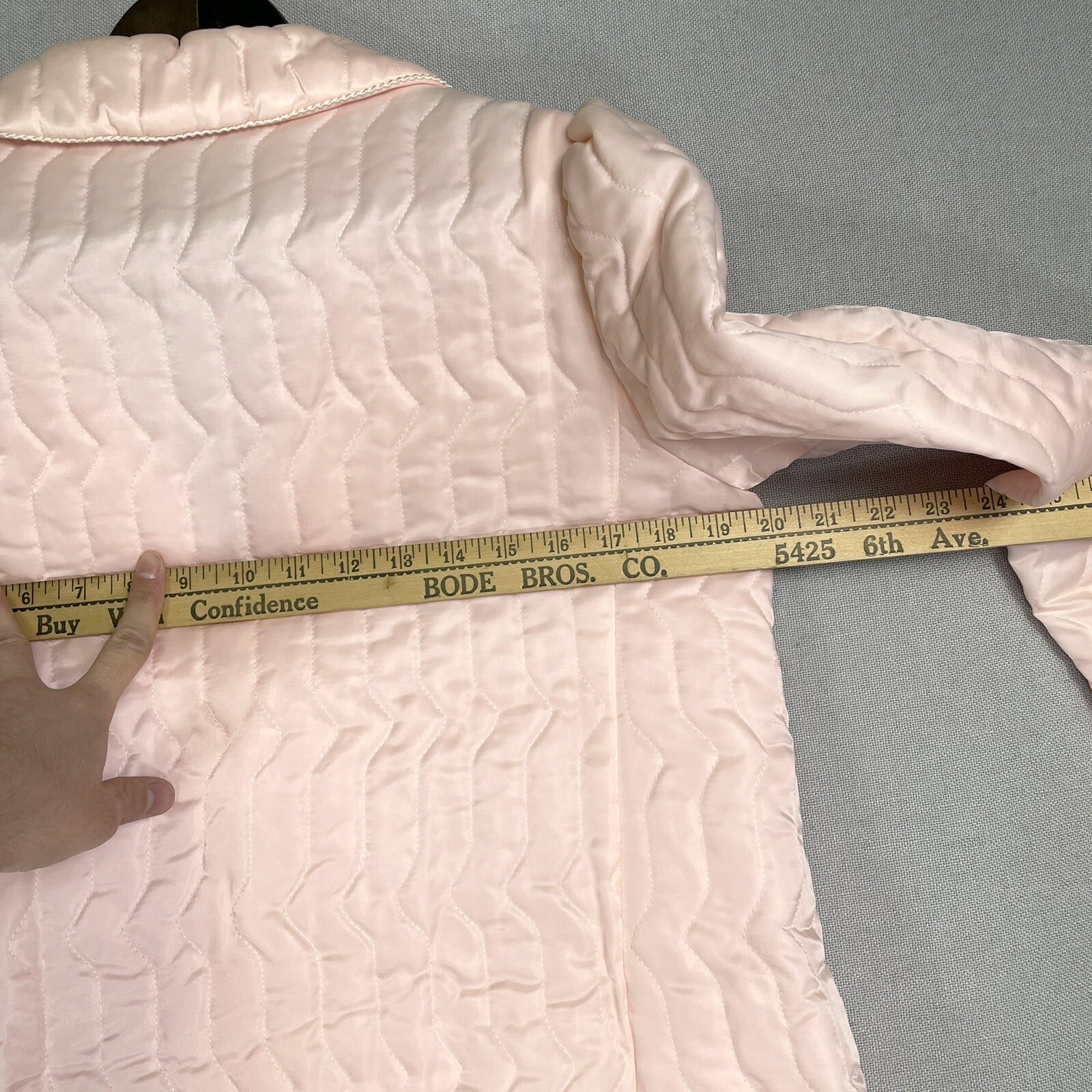 VINTAGE Christian Dior Lingerie Satin Lace Quilted Robe House Coat Sissy NOS!