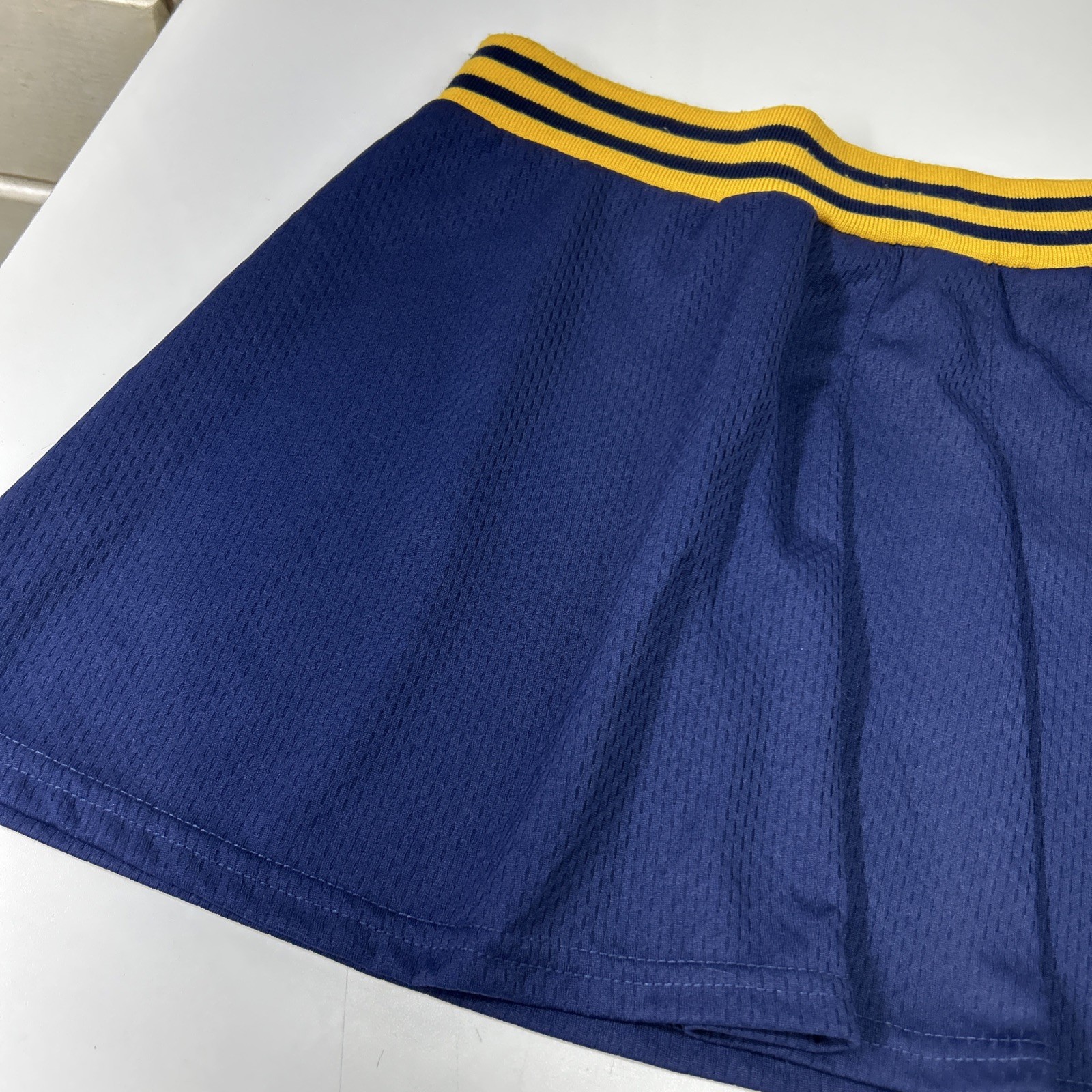 VTG Y2K Voice Blue Gold Cheer Skirt Jersey Sz M USA