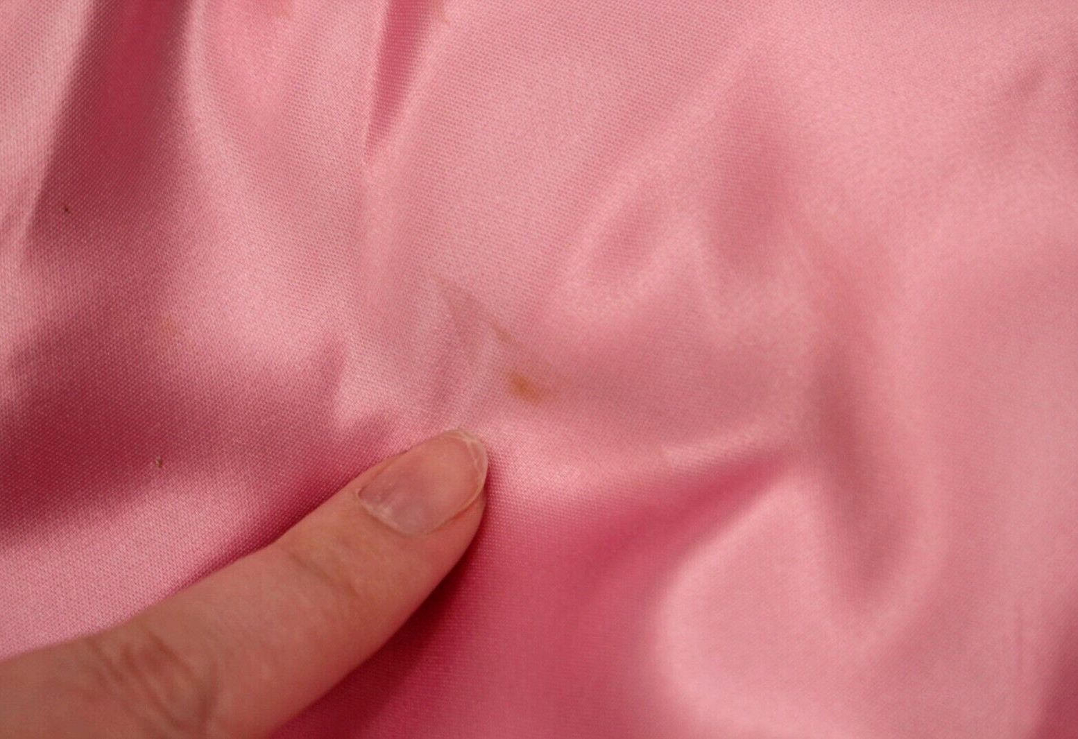 Vtg Women’s 40s Pink Ombre Formal Gown XS/S 1940s Satin Maxi Dress Prom