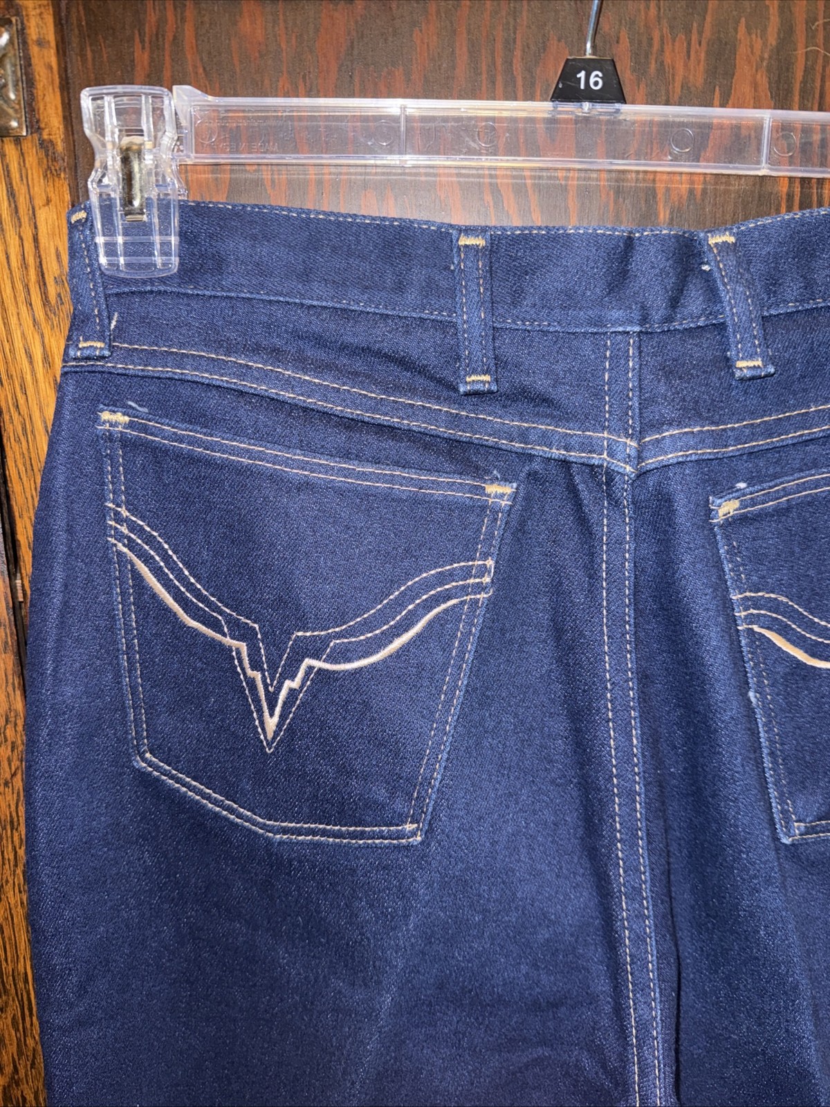 Vtg Wrangler Misses 16 Reg Fit MR328KA Dark Wash, USA
