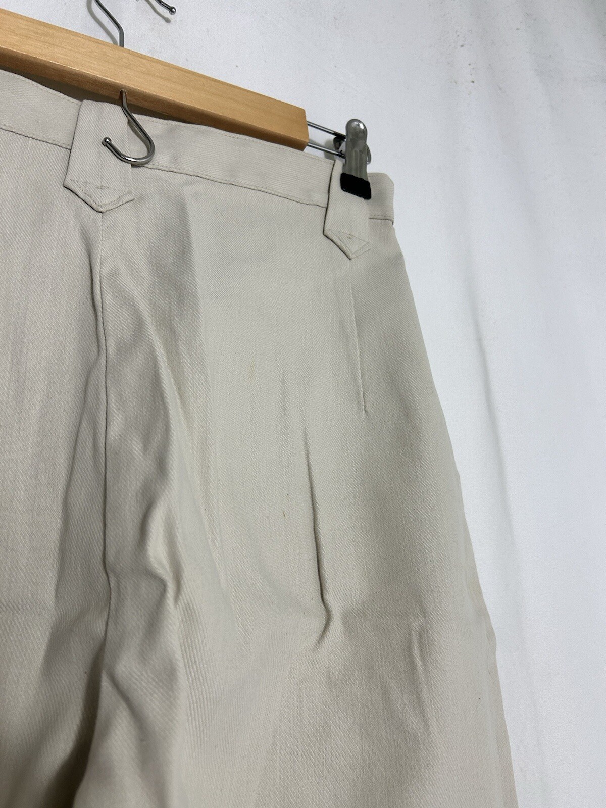 Vintage 1960s Lee Stretch Frontier Lady Twill High Waist 13” Rise Pants 26×29