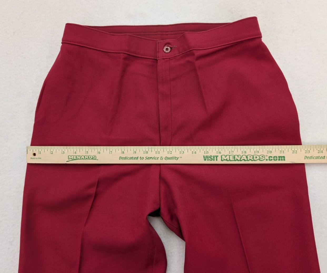 Levi Straus Vintage 70s Women’s Pants Size 34×29 Wide Leg Pink-Red