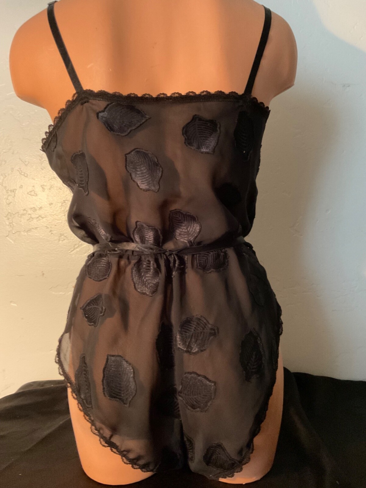 Ashley Taylor Mystique Creations Romper Playsuit Teddie Nightie Sz. Medium