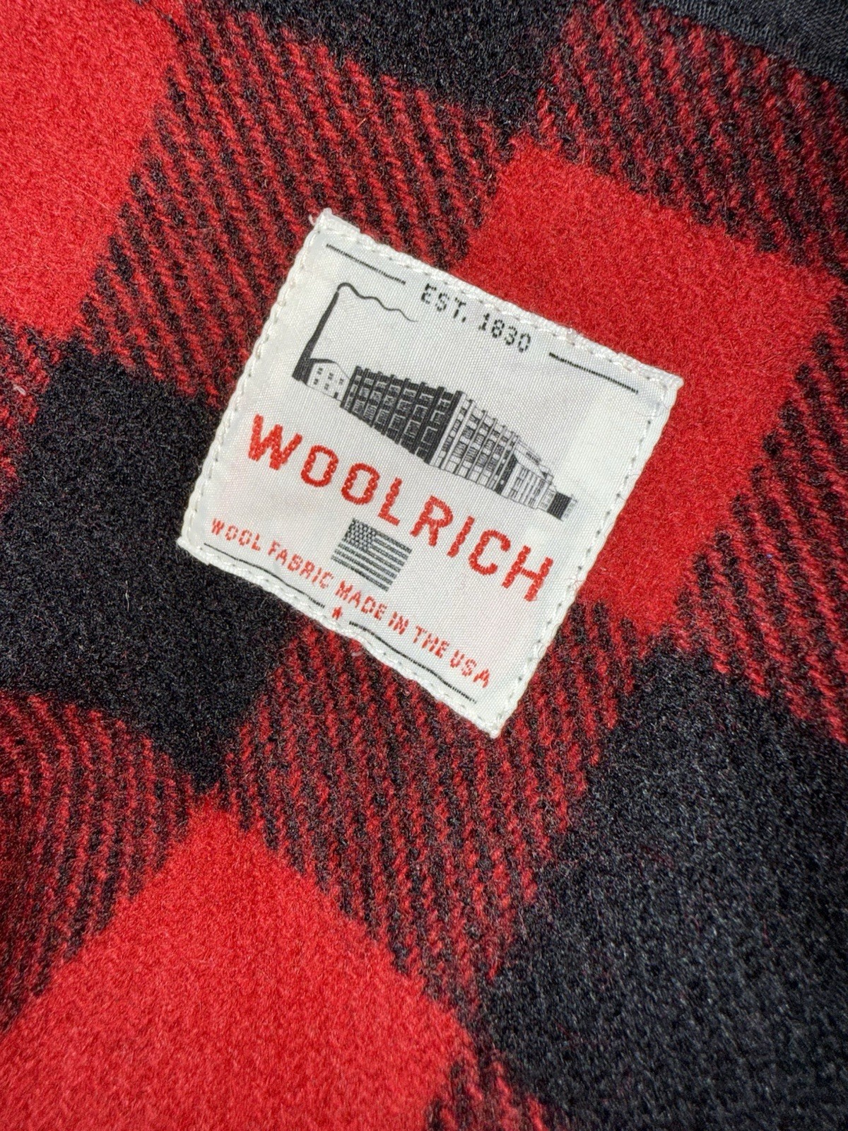 Vintage Women’s Woolrich Red Riding Hood Cape Shawl Made In USA Size L