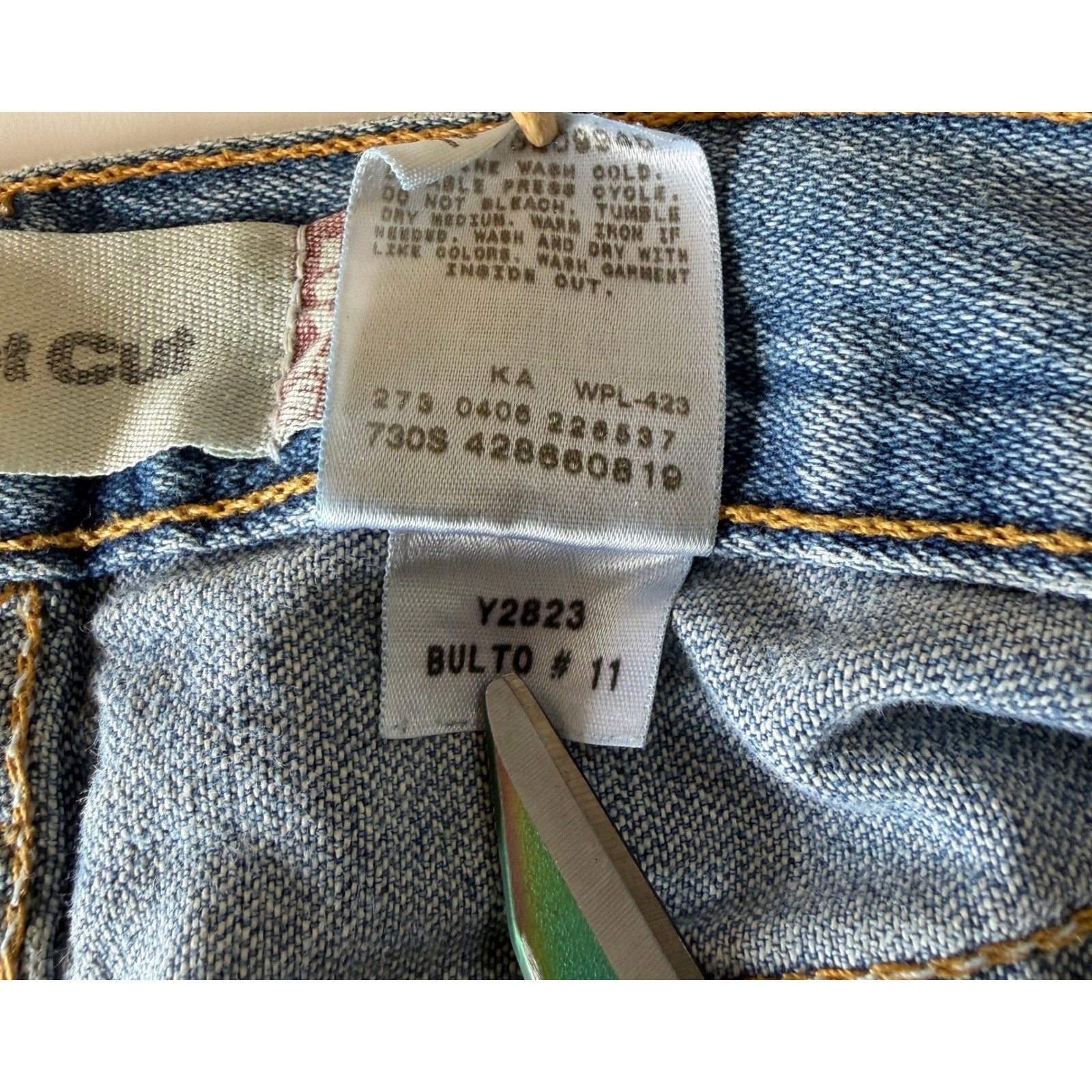 Levis 527 Bootcut Jeans Mens 28×28 Medium Wash Blue Denim Vintage 16 Regular