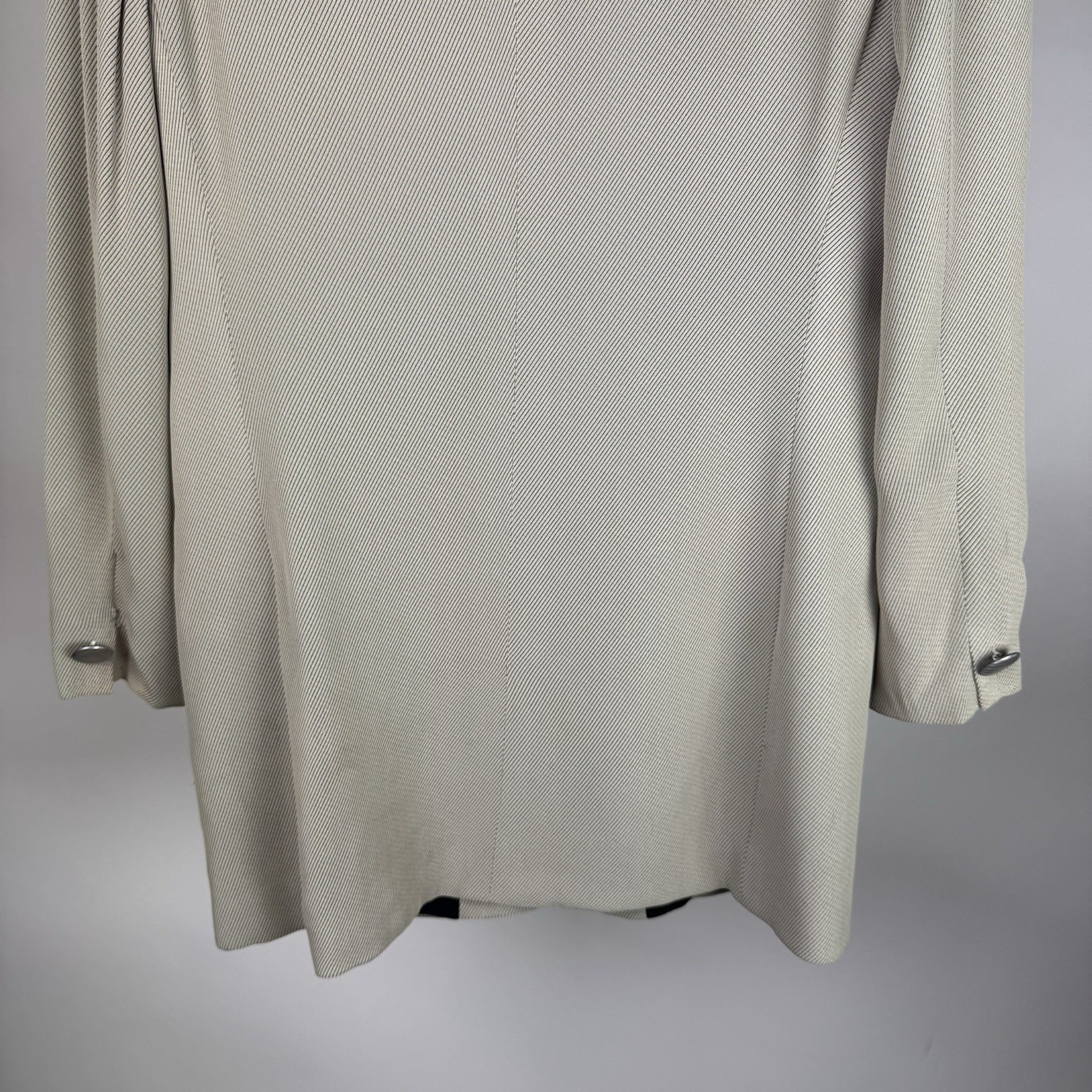 Vintage Giorgio Armani Le Collezioni Womens Double Breasted Blazer Size 10