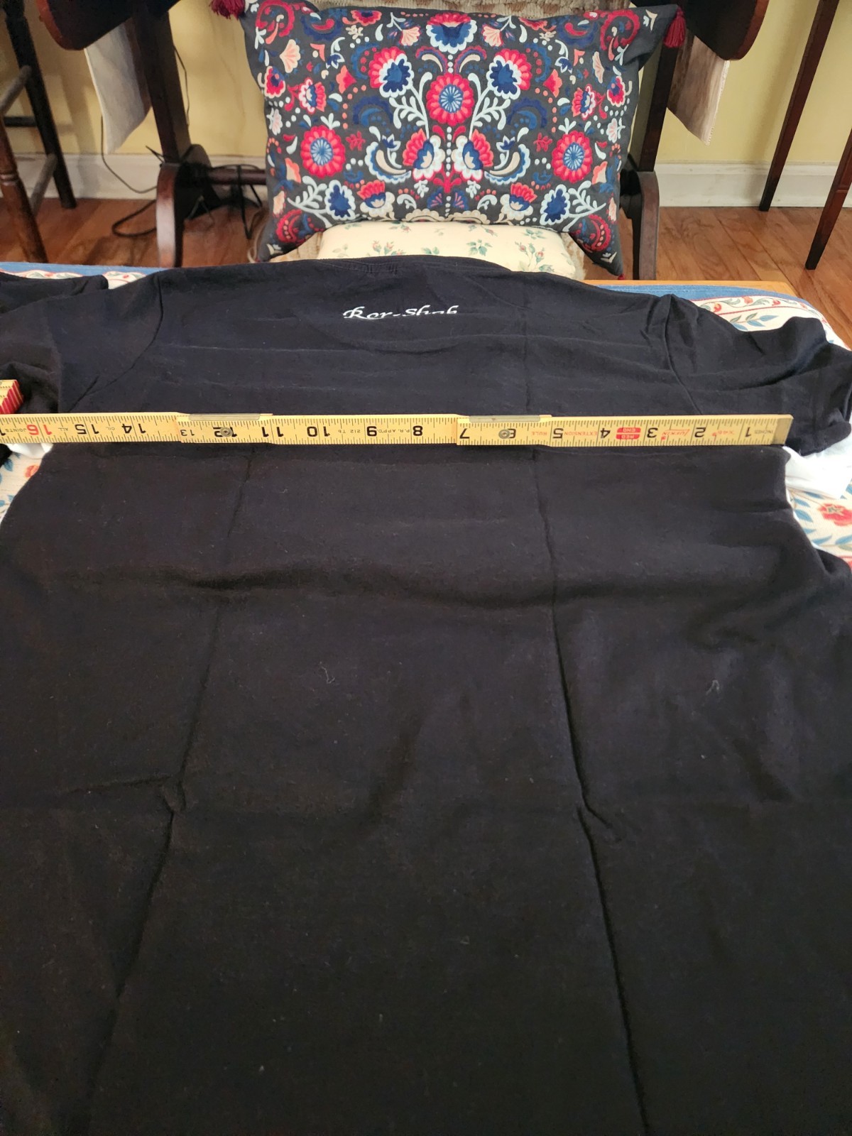 4 NOS VTG AMERICAN APPAREL CLASSIC GIRL M/OS T SHIRT ROR-SHAK BRITISH CONCERT