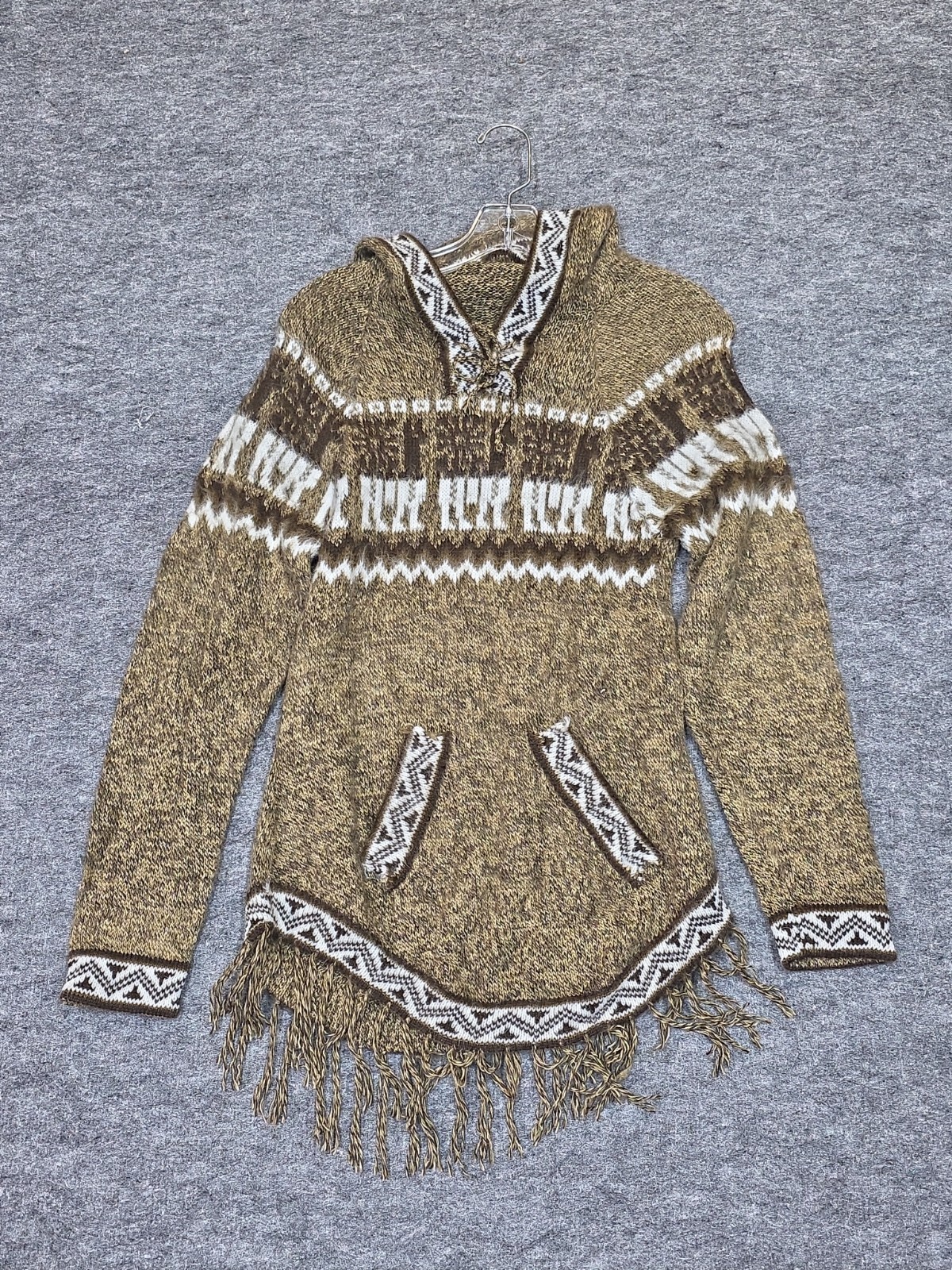Sisandina Handicrafts Since 1990 70% Alpaca 30% Acrilico Sweater Hoodie