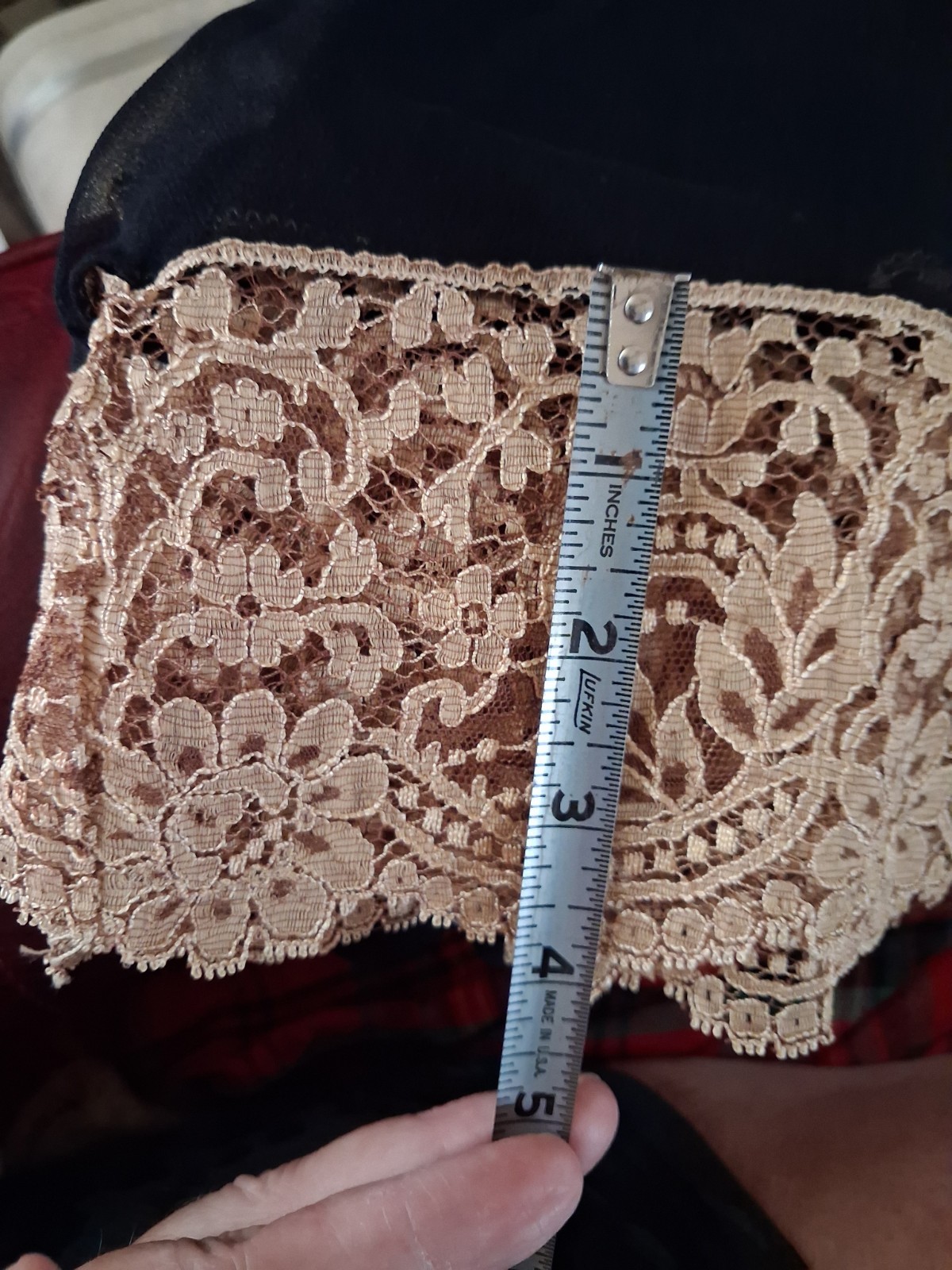 Vintage Panties Bra 1930’s Lace Black Silk Chiffon Tap Pants Lingerie Ladies Xs