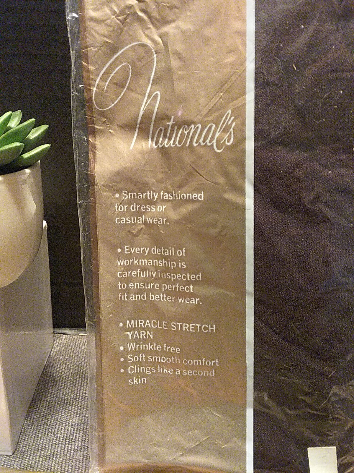Vtg 1970’s Nationals Hosiery Pantyhose (Size B) Lot Of 4 Pairs Assorted Colors