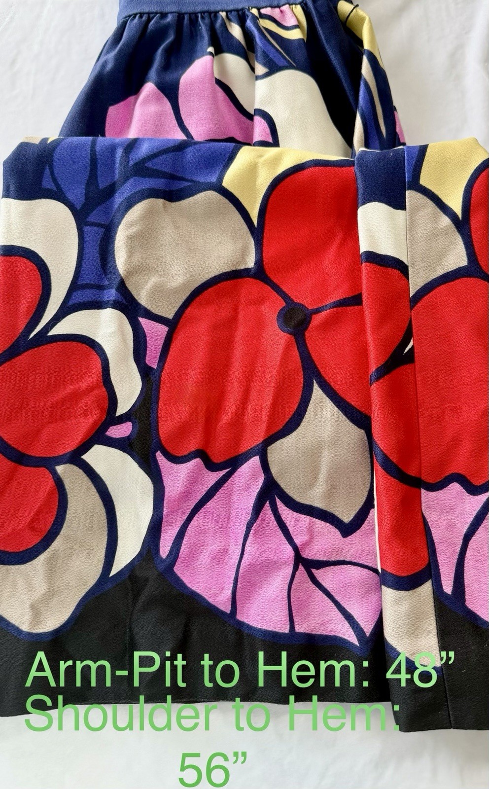 VTG Tori Richard Honolulu Hawaiian Maxi Dress Vintage 14 16 Mod Floral Talon Zip