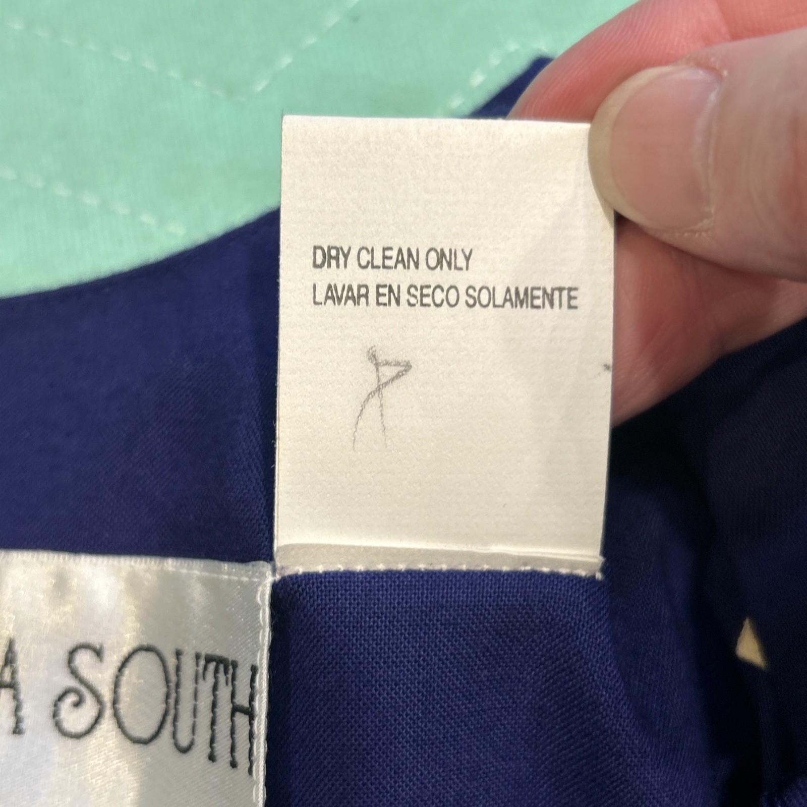 Plaza South 1995 Royal Purple Dress Size 8 Rayon