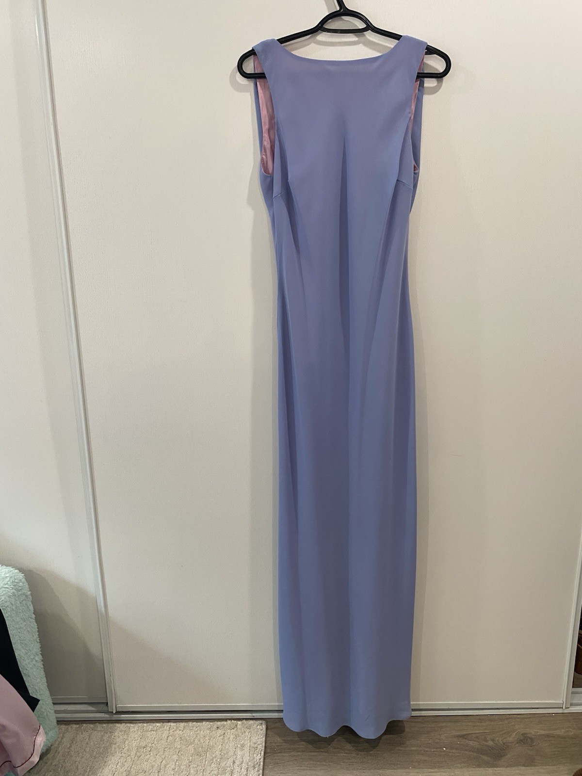 Maria Bonita Vintage Dress In Blue And Pink Size L