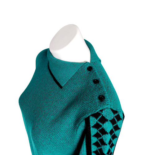 Vintage 1980s Vivanti ILGWU Union made Envelope Neck Sweater, 13