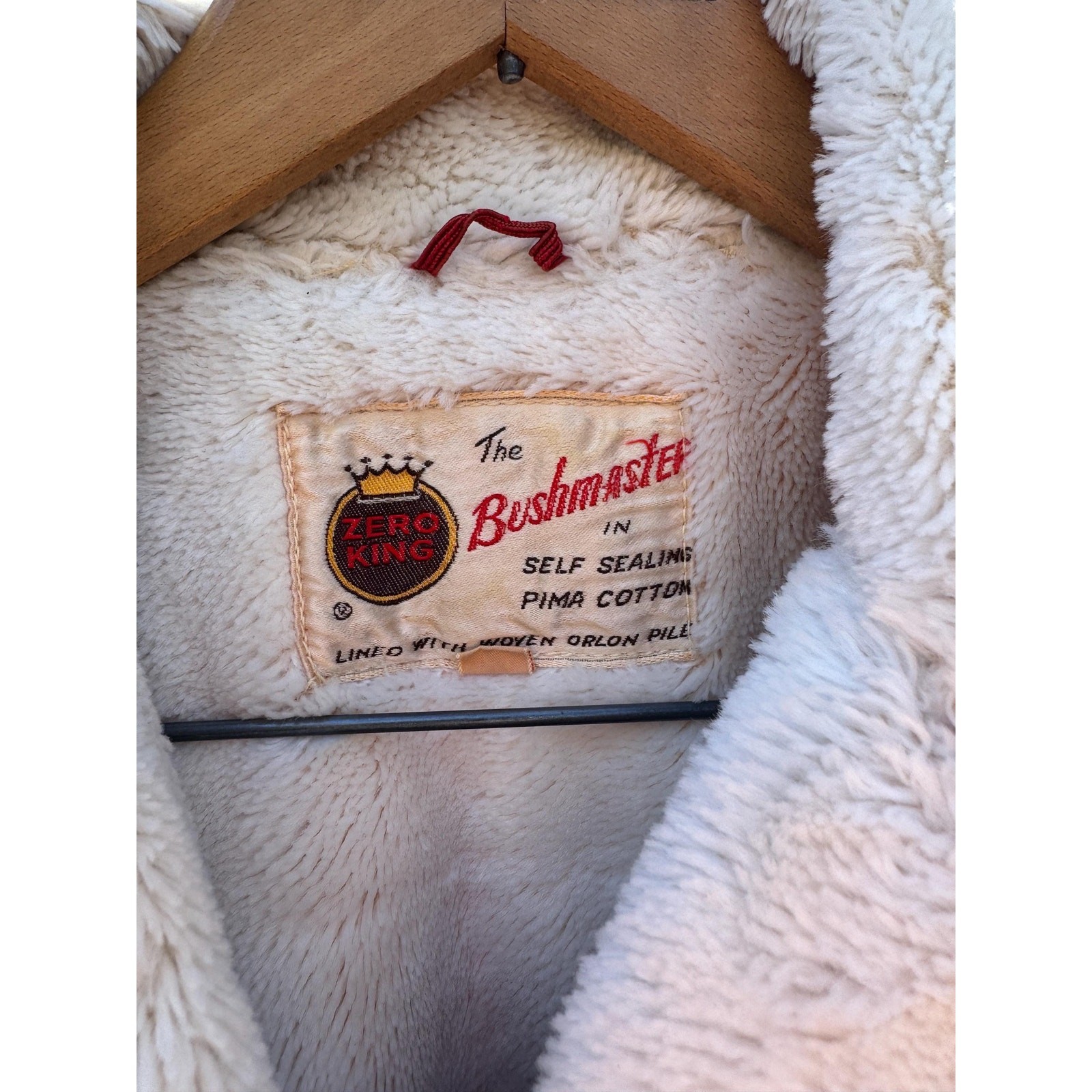 Vintage RARE 1950s Zero King Bushmaster Lined Cotton Hunting Jacket Coat