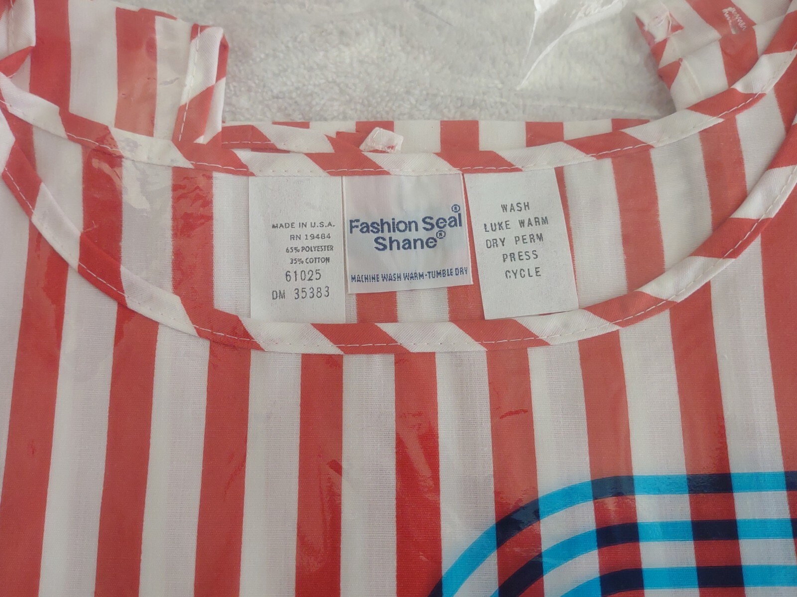 🌟 Vtg 70s Candy Striper Apron Uniform Fashion Seal Shane Uniforms New Old Stock