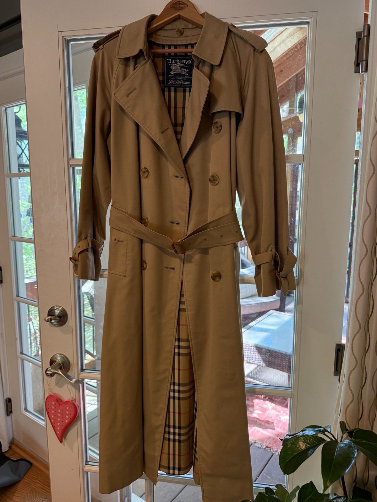 Vintage Burberrys’ Saks 5th Ave trench coat