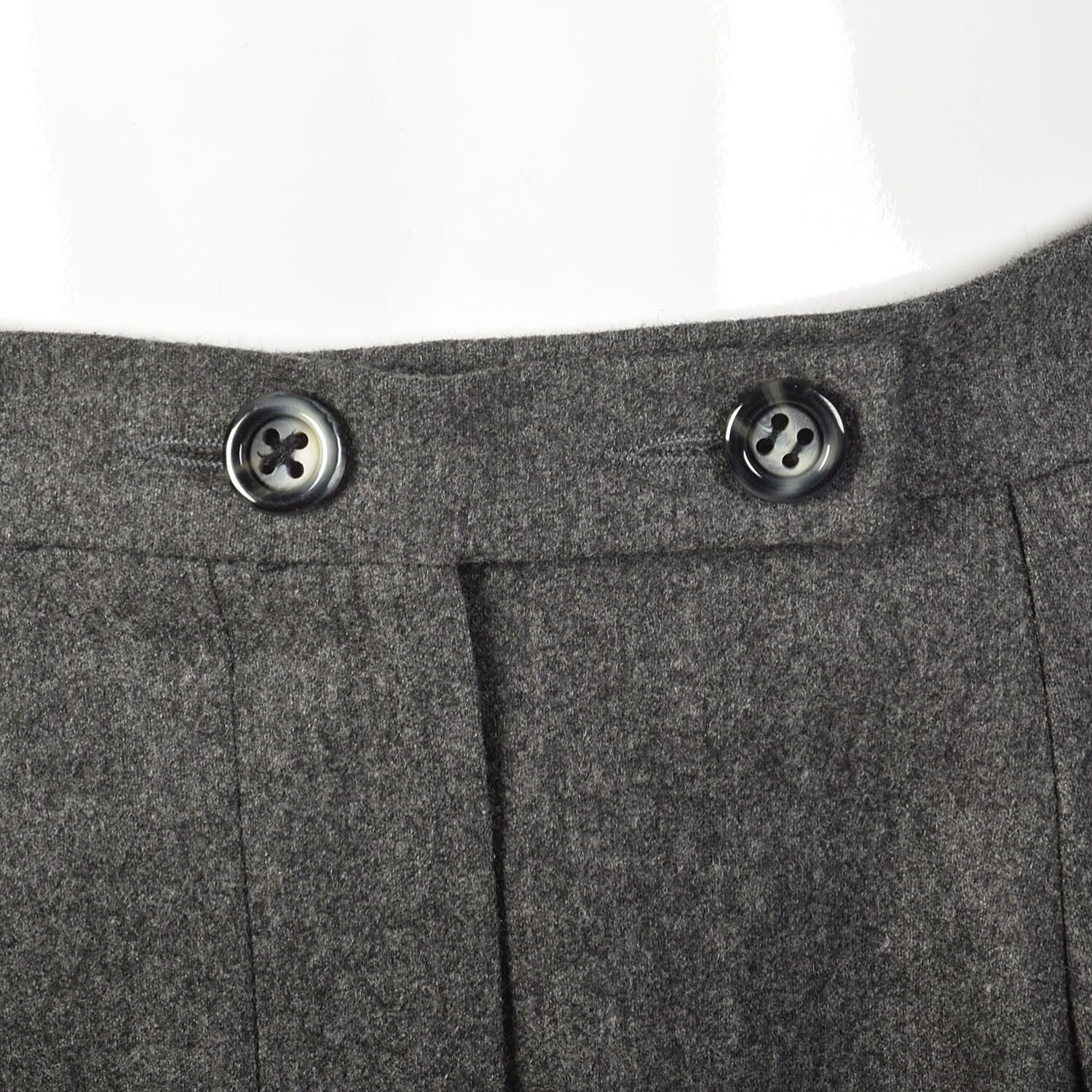 Small 2000s Pants Balenciaga Le Dix Wool Cashmere Tapered Leg Designer VTG