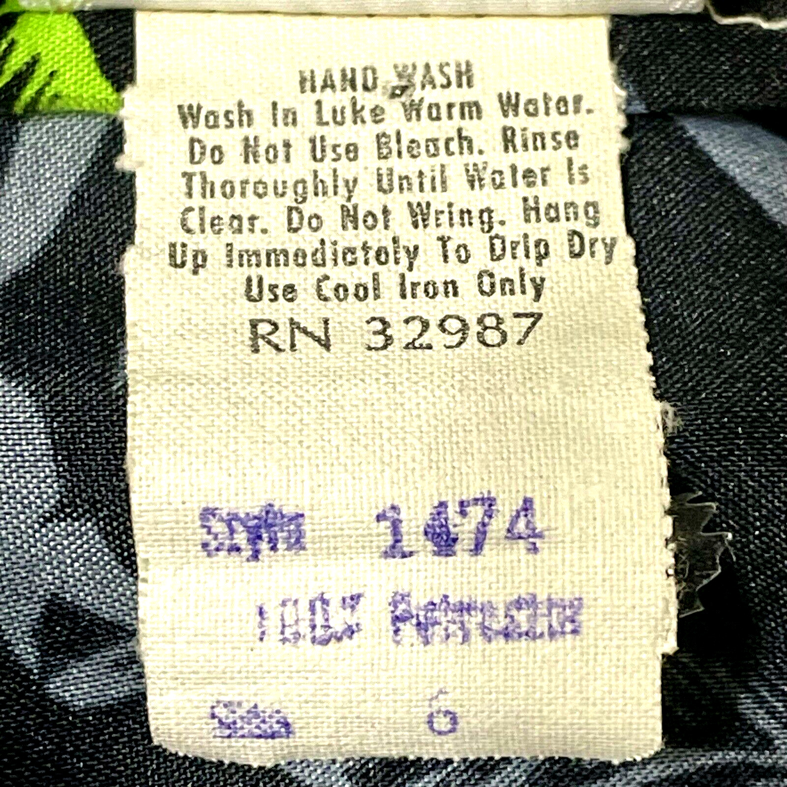 Ja Na of Hawaii Size 6 Sleeveless Maxi Dress 1970s Day Glo Hibiscus Frangipani