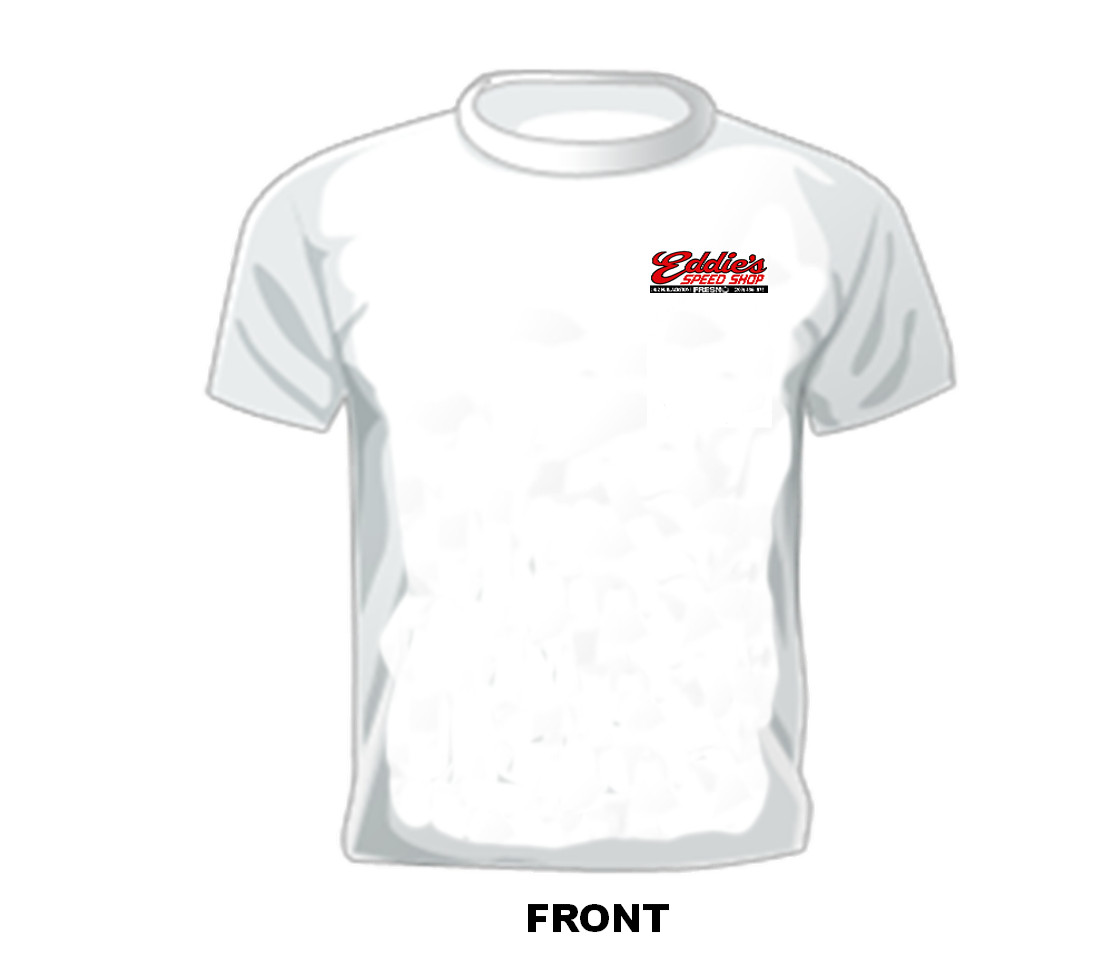 Classic Vintage Race T-shirt EDDIES SPEED SHOP FRESNO, CALIFORNIA