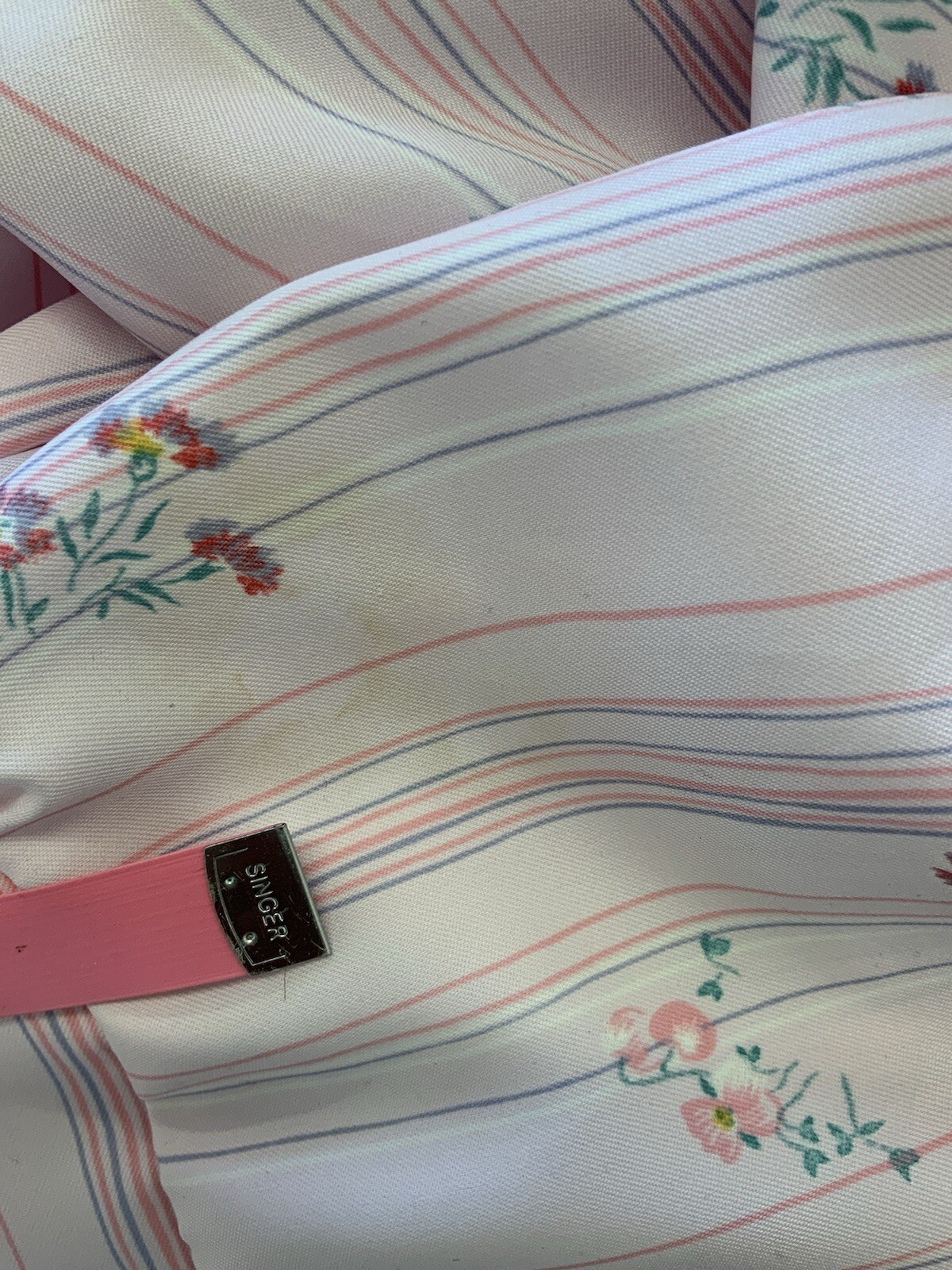 Vintage 70s Blouse Womens Med Secretary Shirt Academia Union Made TERRY CHICAGO