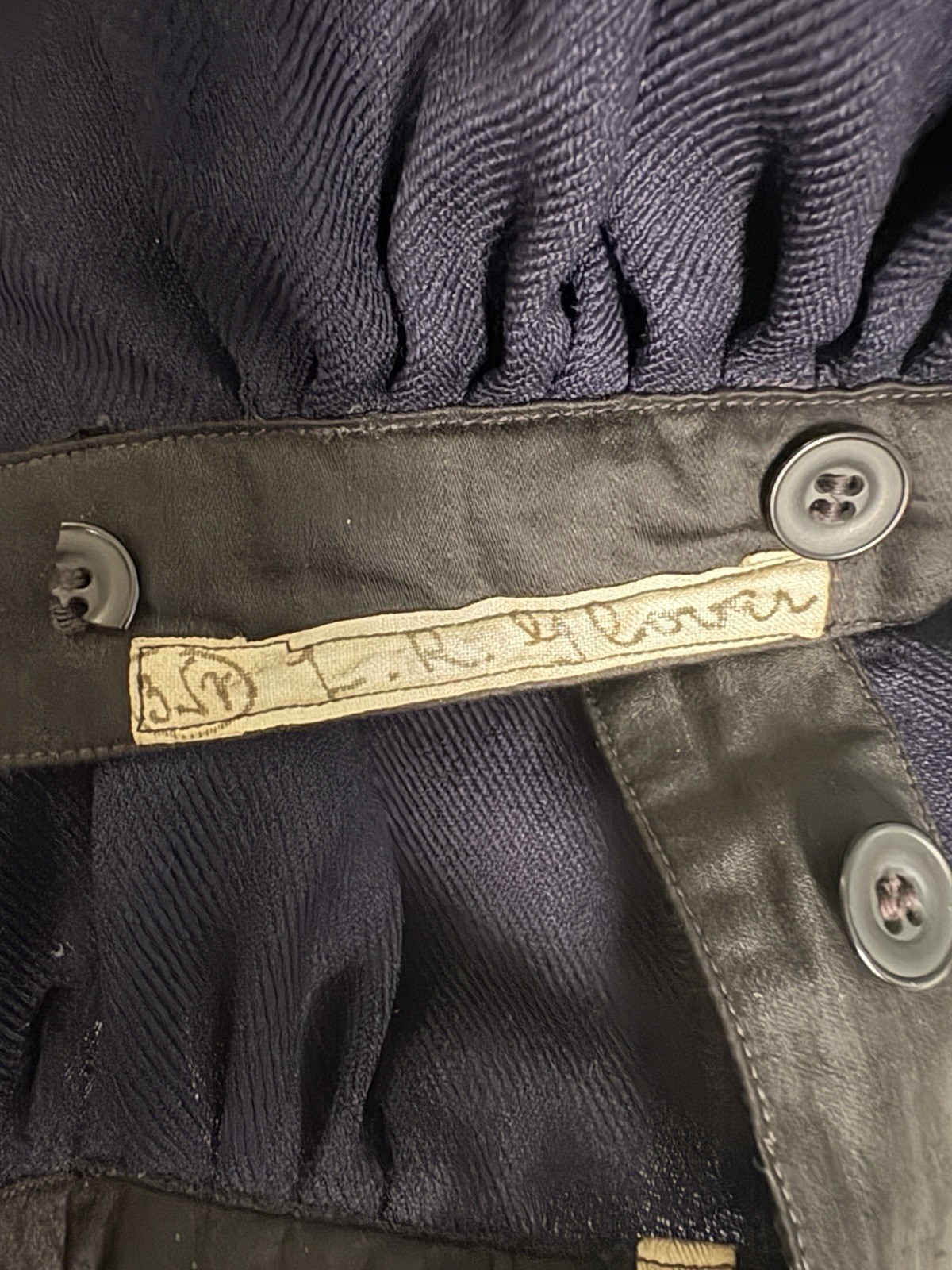 Antique Edwardian Blue Wool Gym Suit Jumpsuit 1911 Vintage Sports
