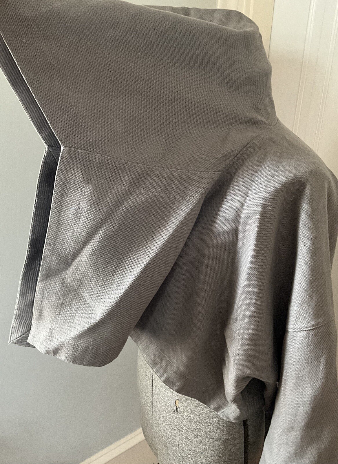 Vintage 1980’s Issey Miyake Grey Linen Jacket