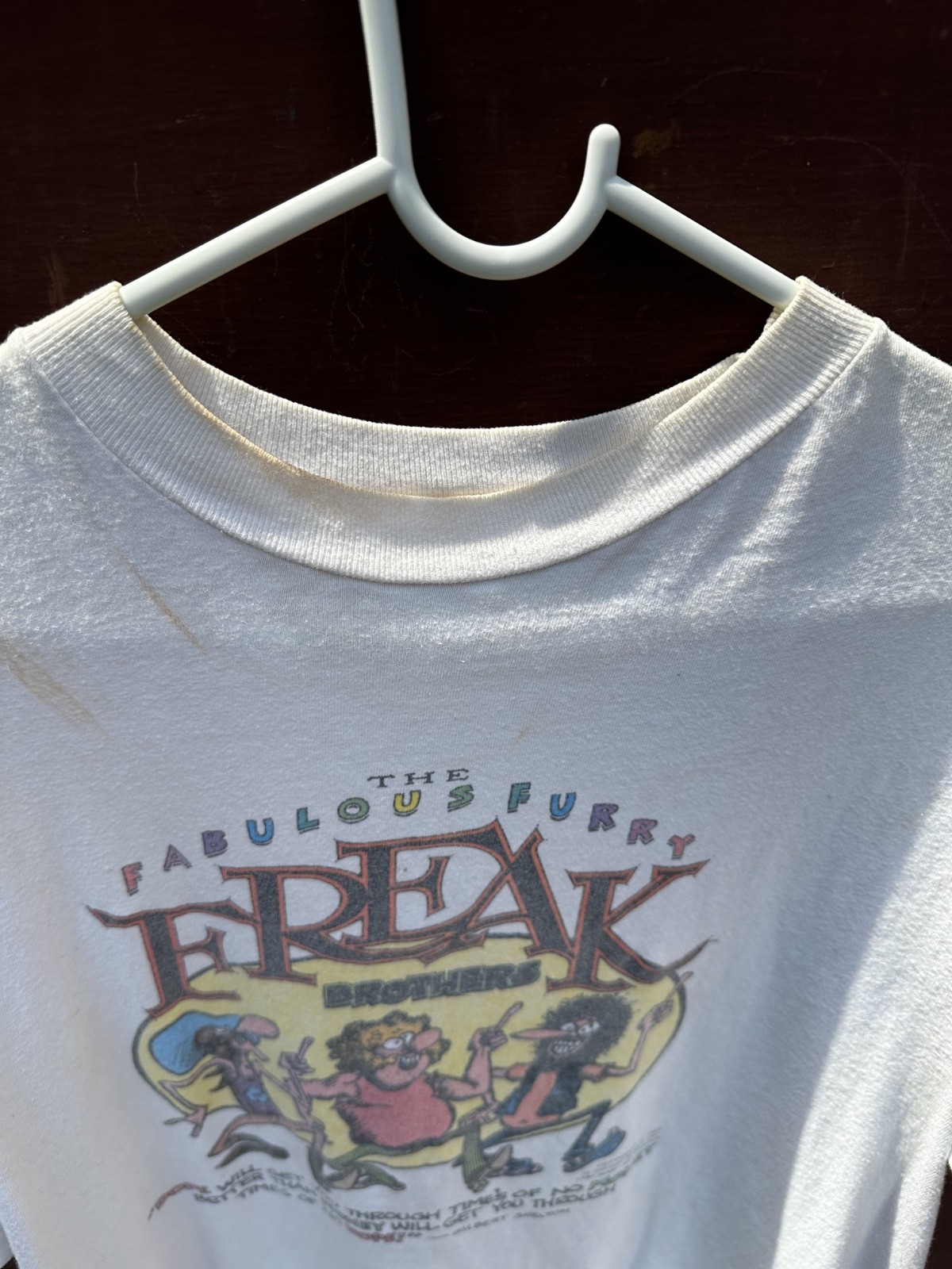 Orig Vintage FREAK BROTHERS – GILBERT SHELTON T-Shirt Underground COMIX 1985