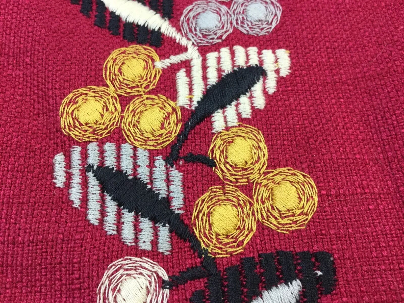 Womens Long vintage Embroidered Vest Prior Westerns Denver SZ Small