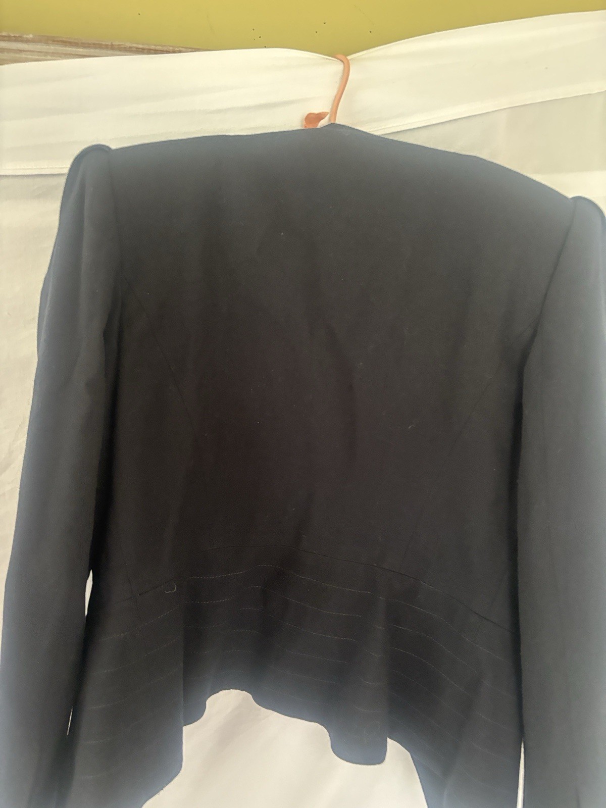 Vintage Late 1980s Albert Nipon Blazer Size 6 100% Wool Original Buttons.